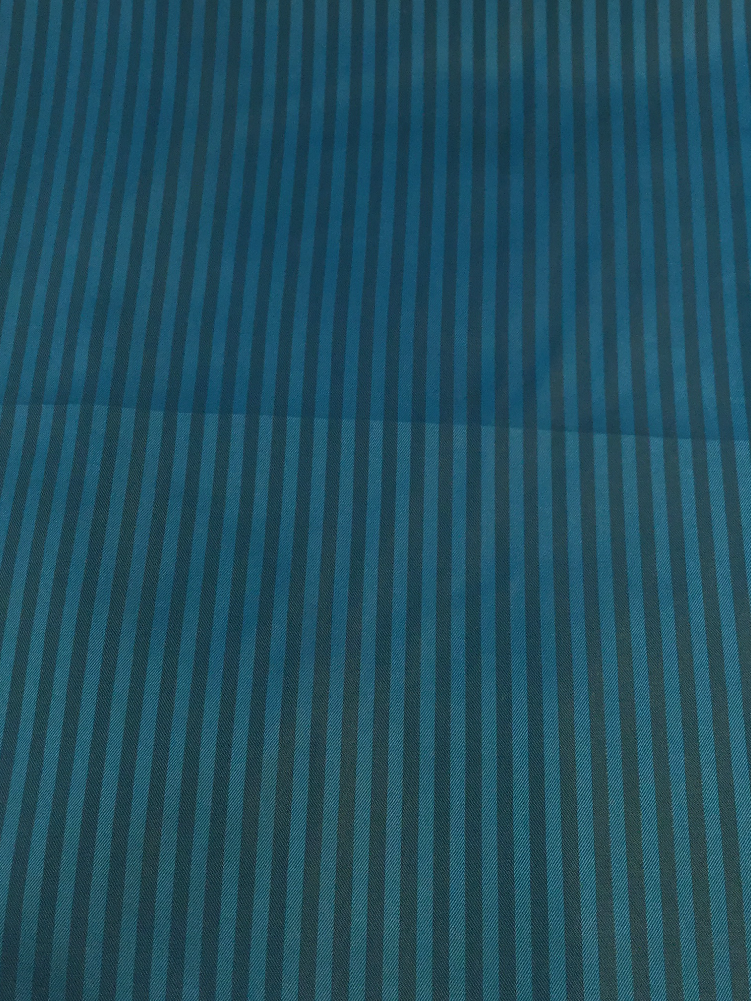 100% Polyester Stripe Lining in Teals