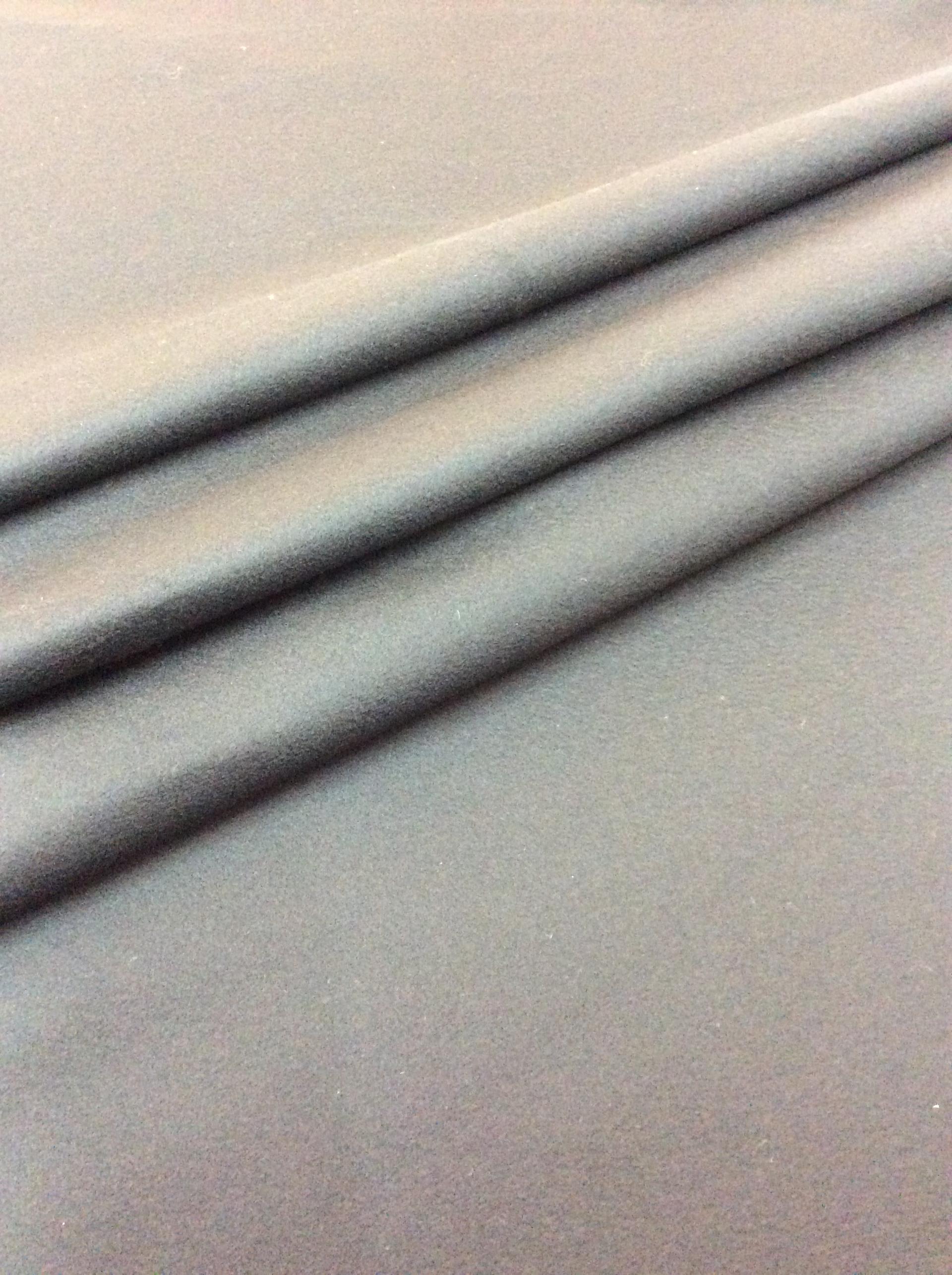 Italian Cashmere Coated Rainwear in Black