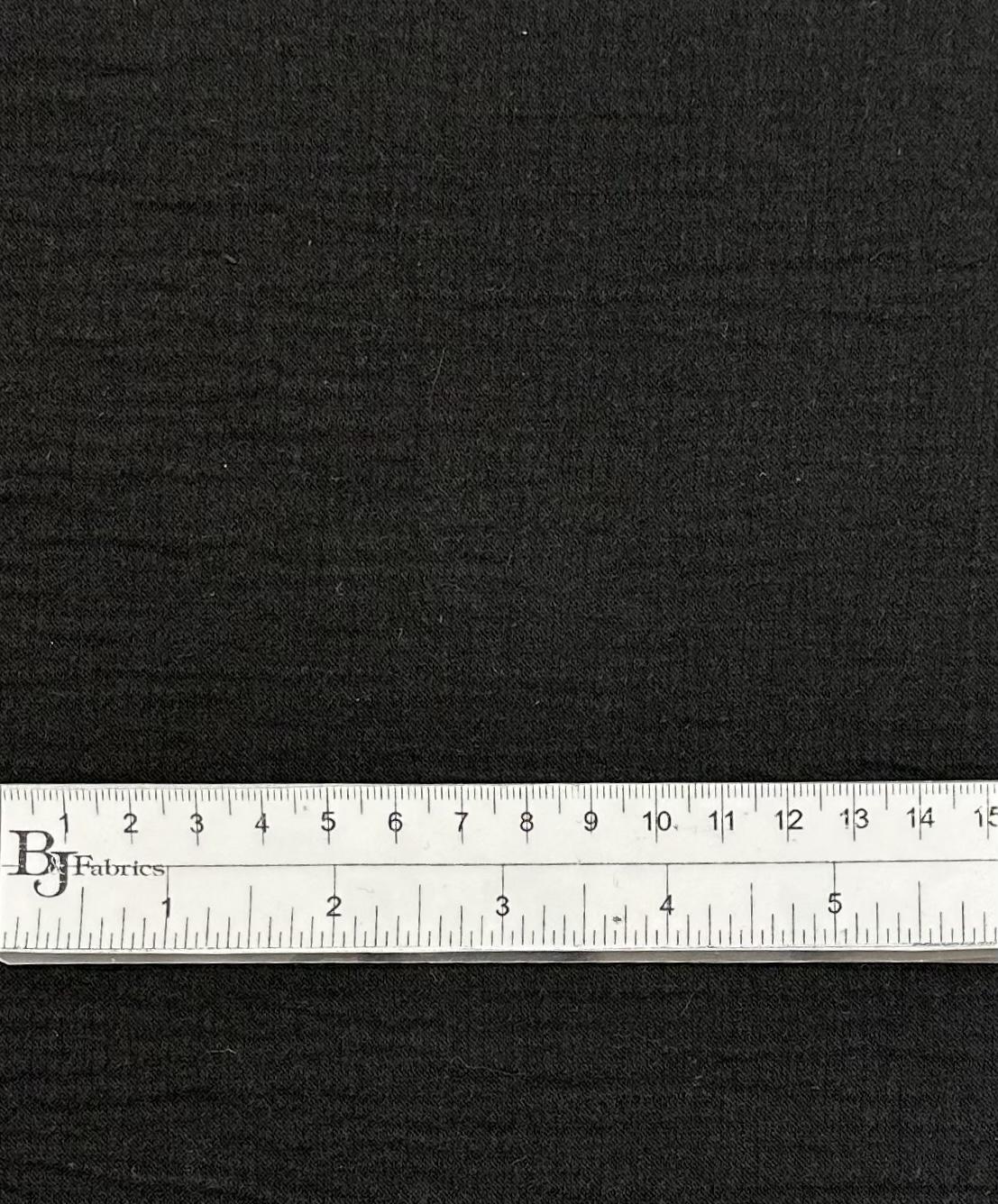 Textured Cotton in Black