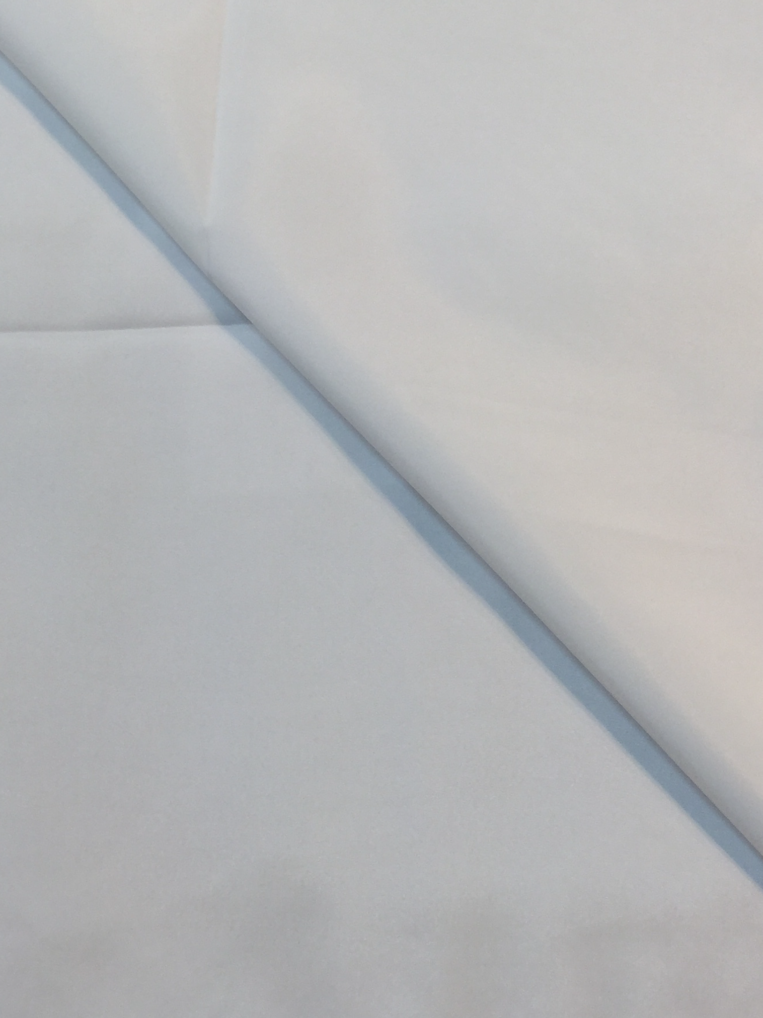 Polyester and Lycra Lining in White