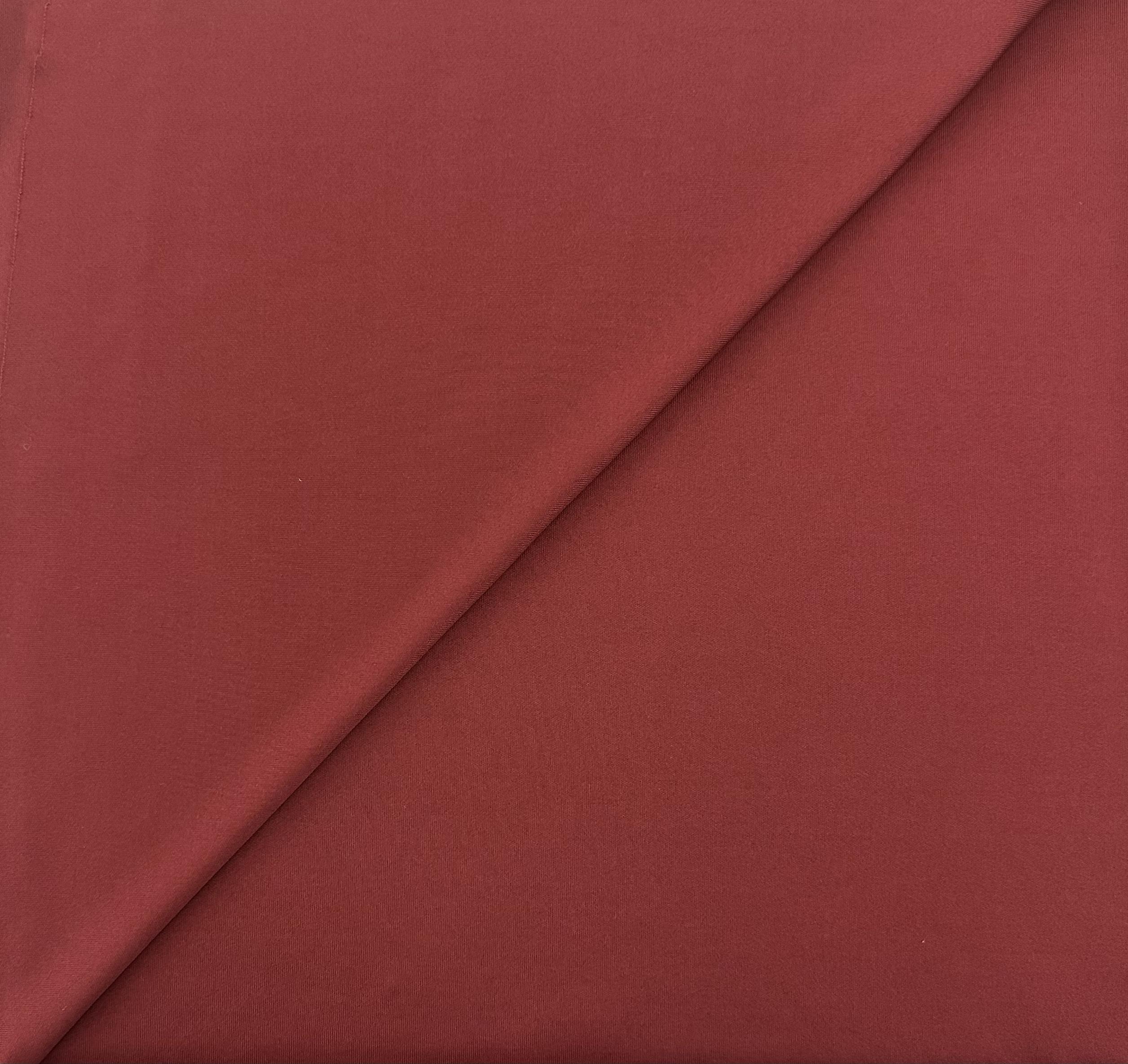 Recycled Polyester UPF 50 Chito Interlock in Cranberry