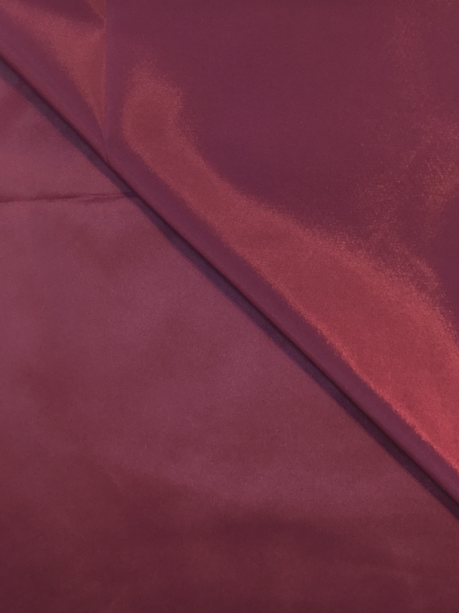 Polyester and Lycra Lining in Burgundy