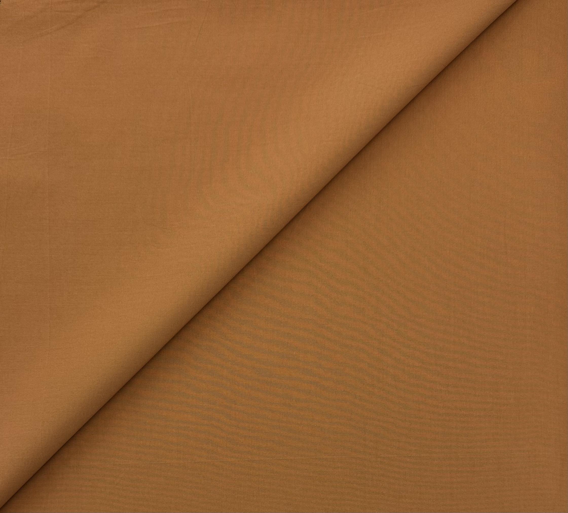 Cotton Pima Broadcloth in Camel