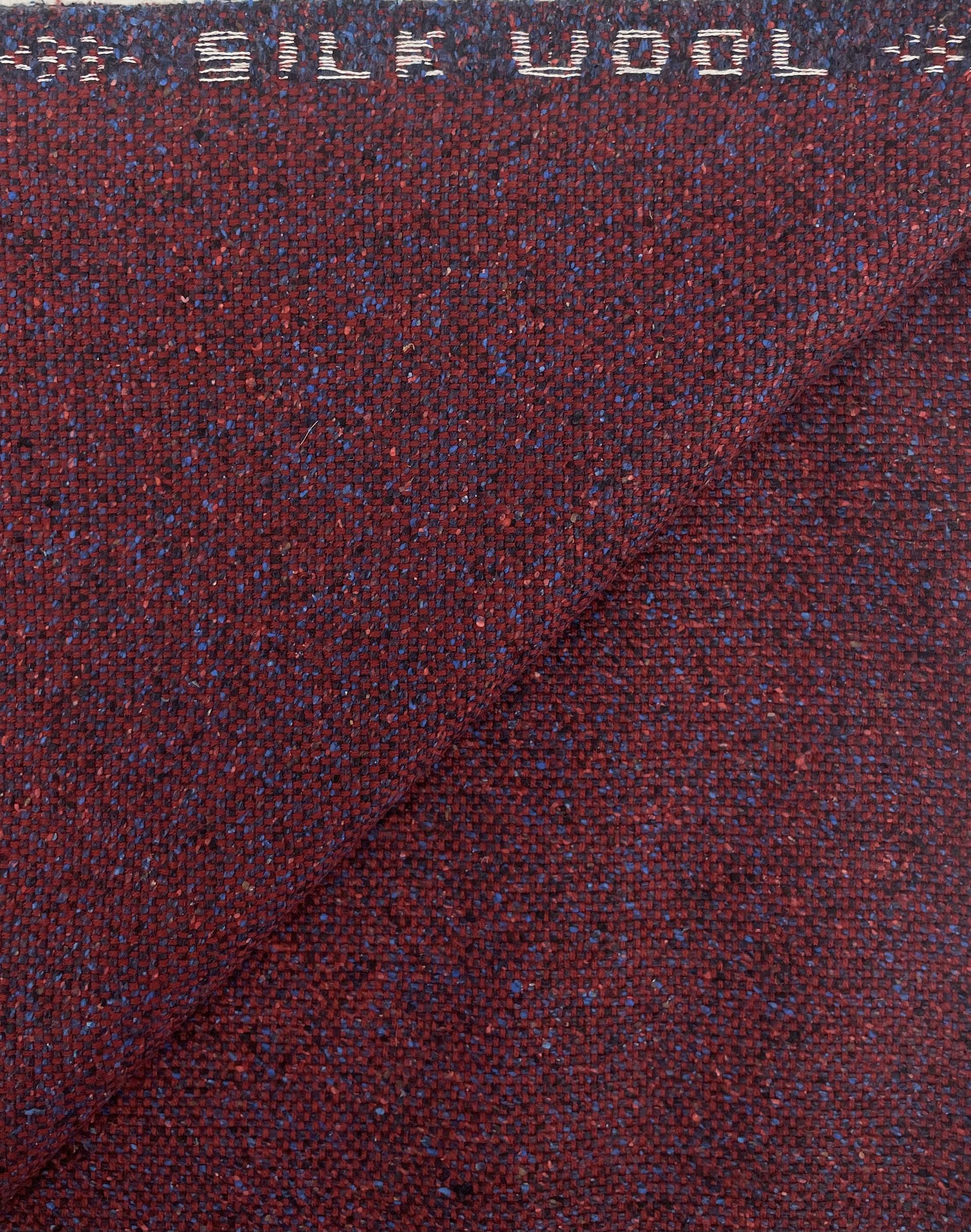 Silk & Wool Blend Donegal Tweed