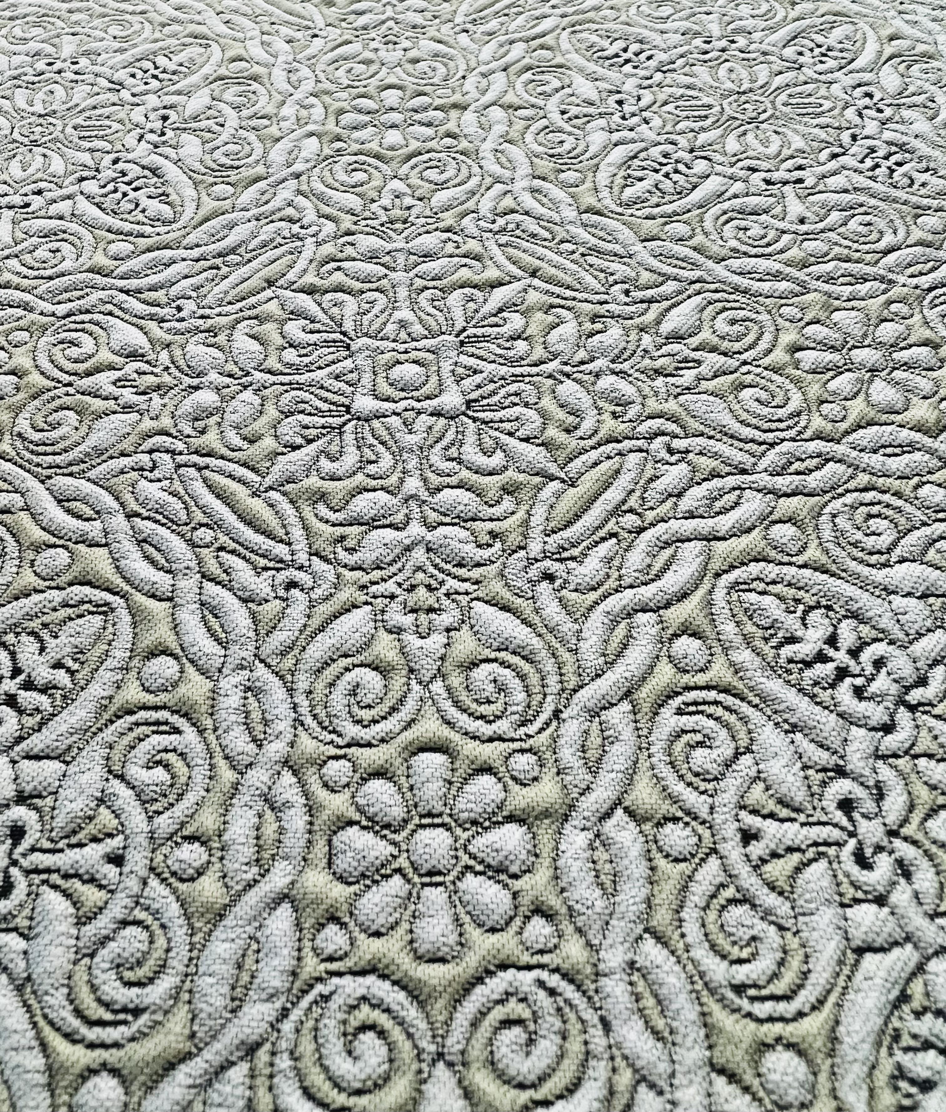 Celtic Style Brocade in Beige & Putty