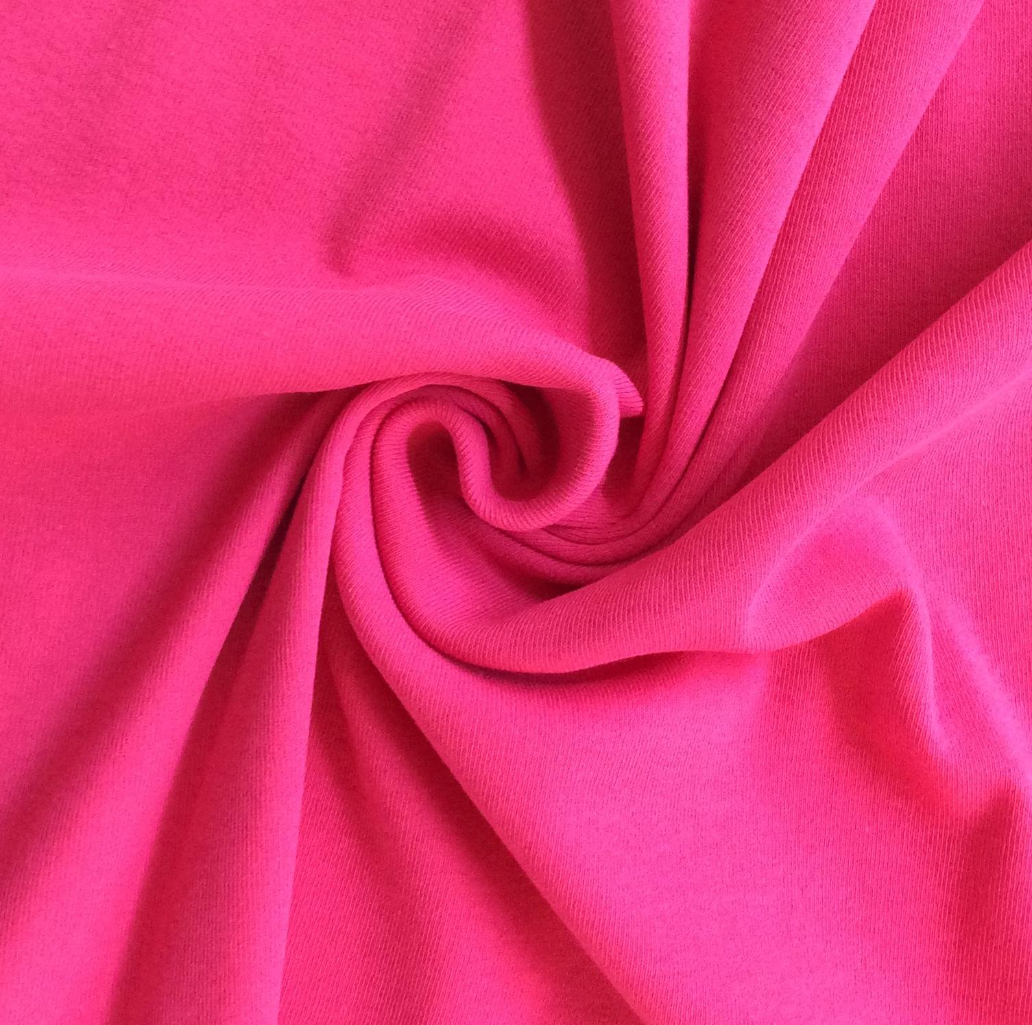 Made in Japan 100% Cotton Knit in Fuchsia