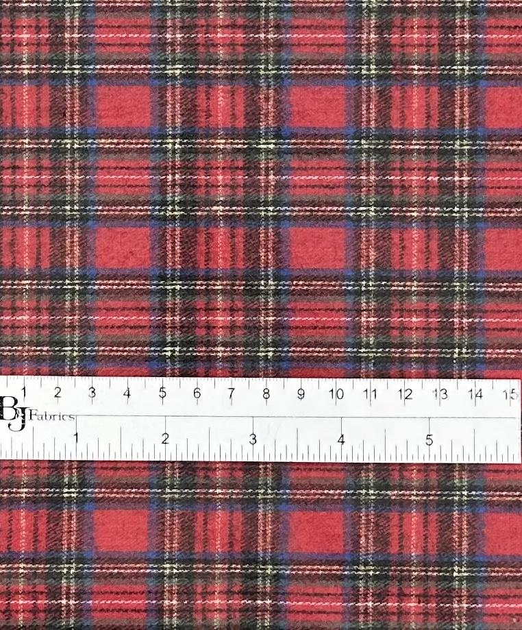 Coated Cotton Flannel Rainwear in Red, Blue, Green, Yellow