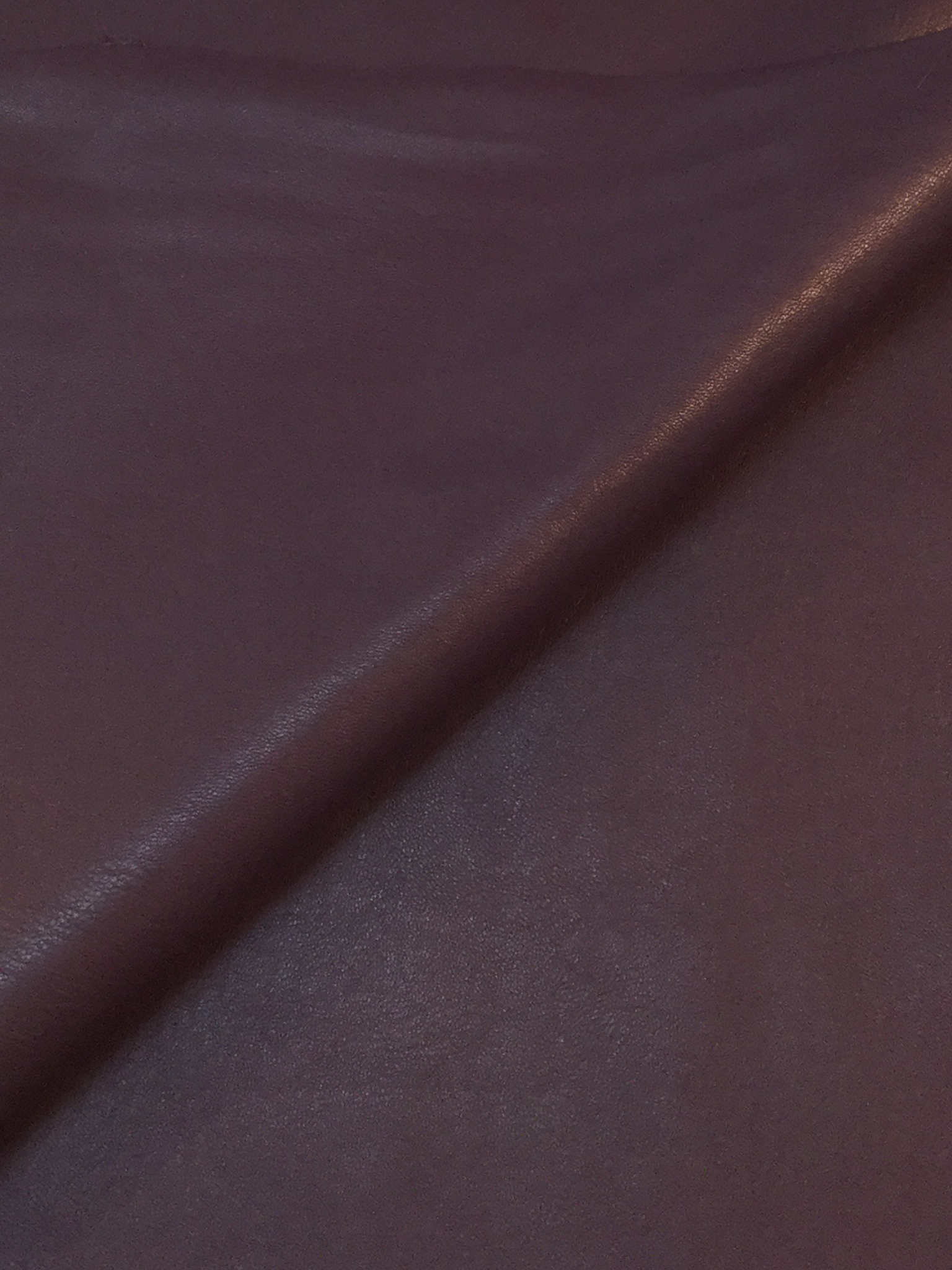 Stretch Faux Leather in Mulberry