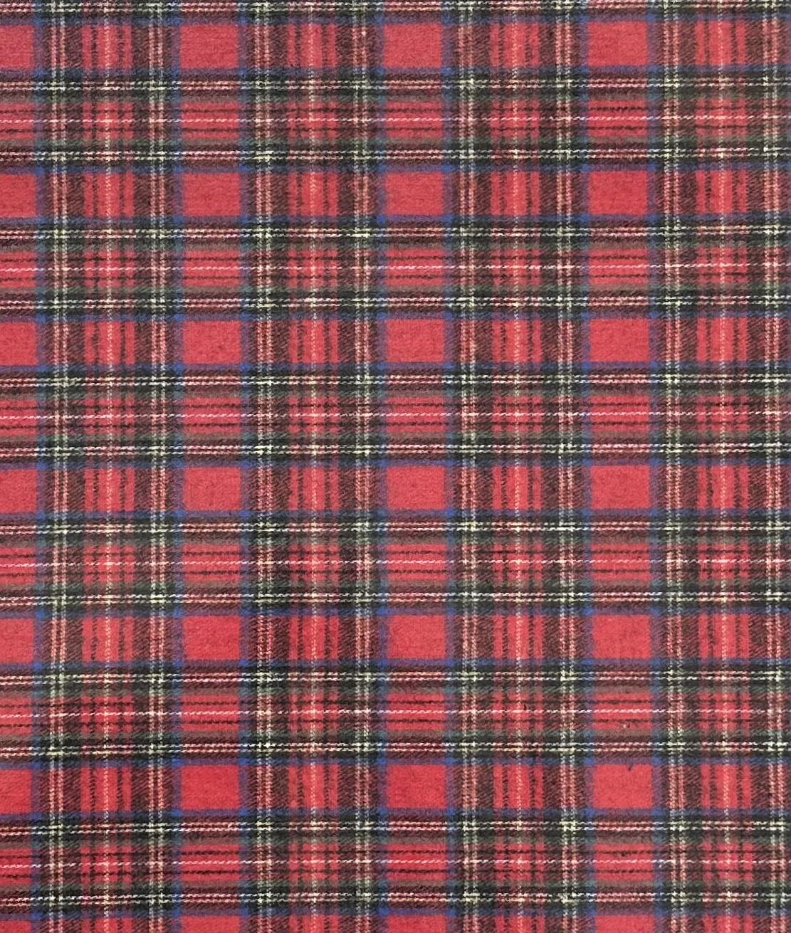 Coated Cotton Flannel Rainwear in Red, Blue, Green, Yellow