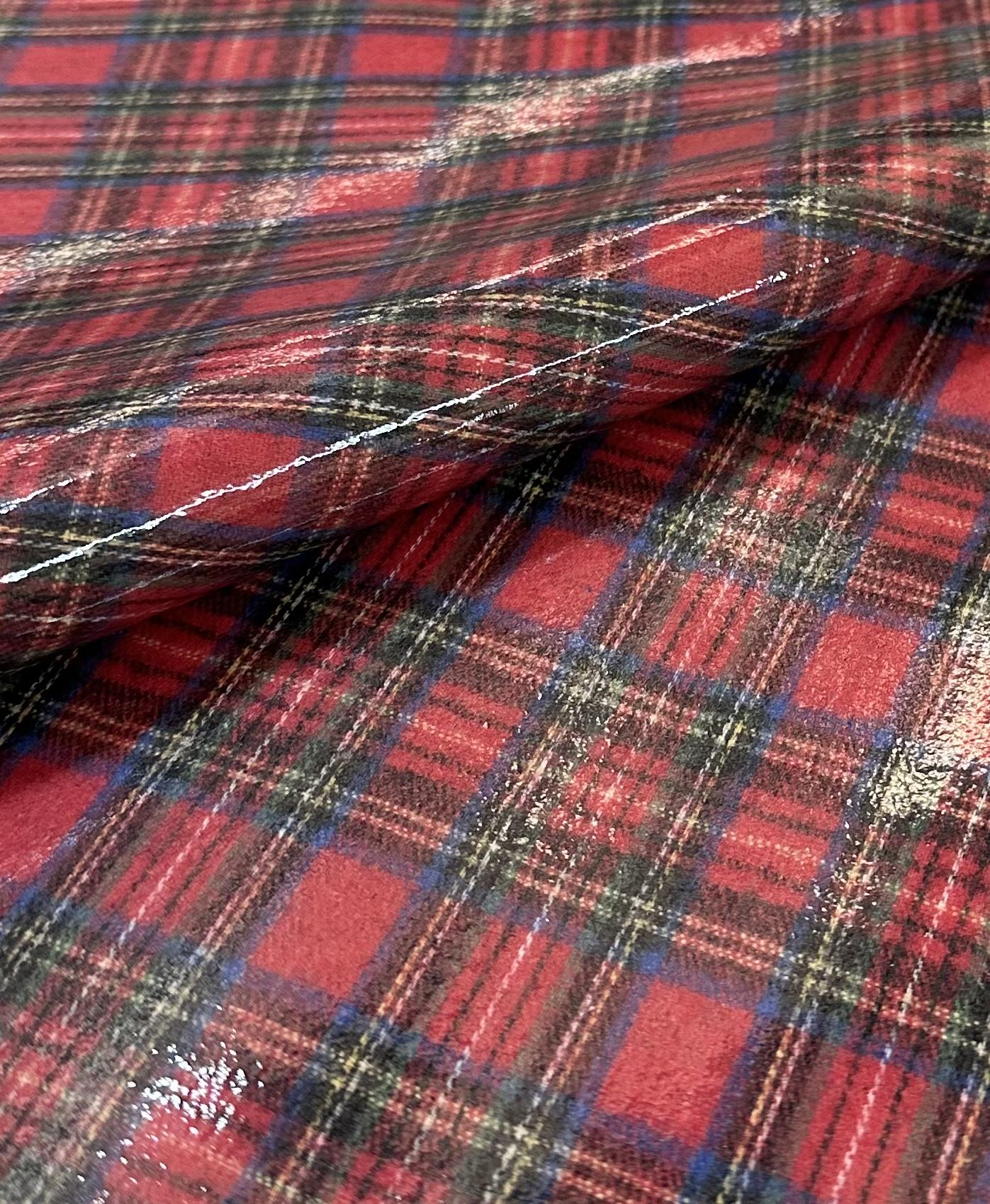 Coated Cotton Flannel Rainwear in Red, Blue, Green, Yellow