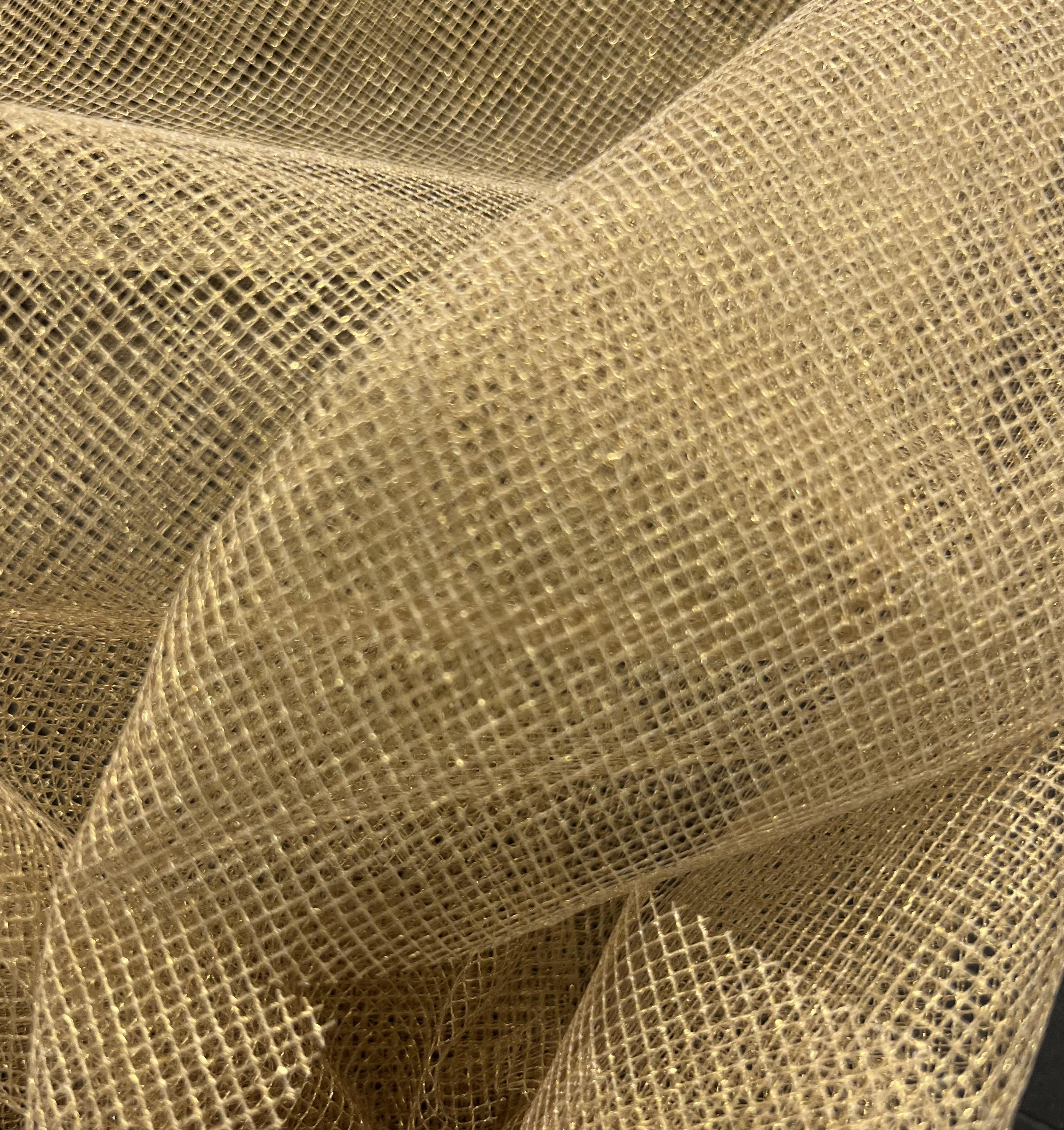 Metallic Net in Gold