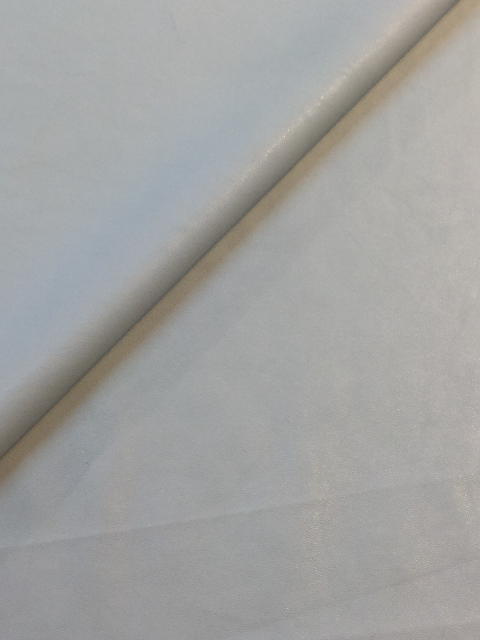 Stretch Faux Leather in Ice Grey