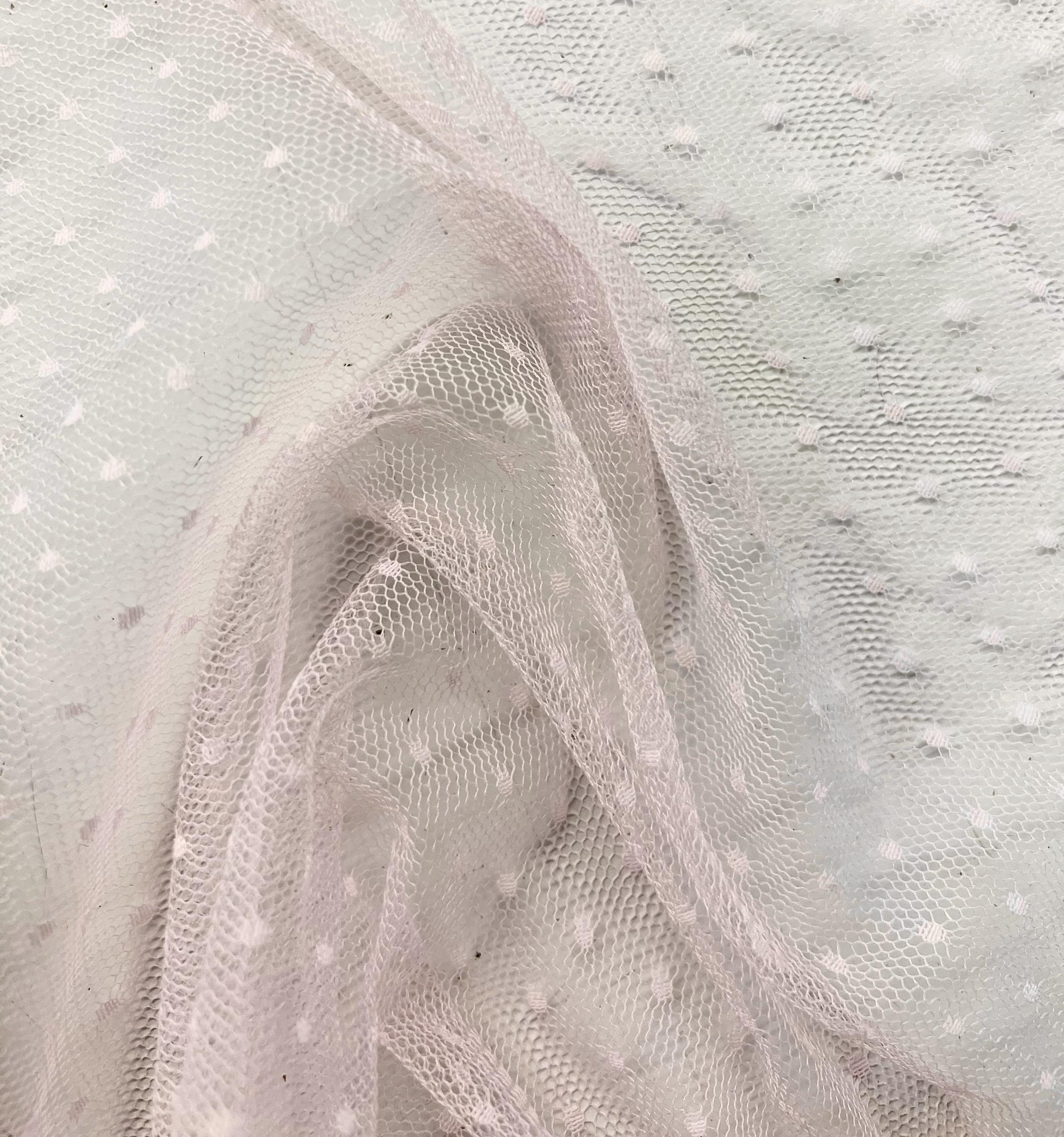 Nylon Point D'esprit Rosa