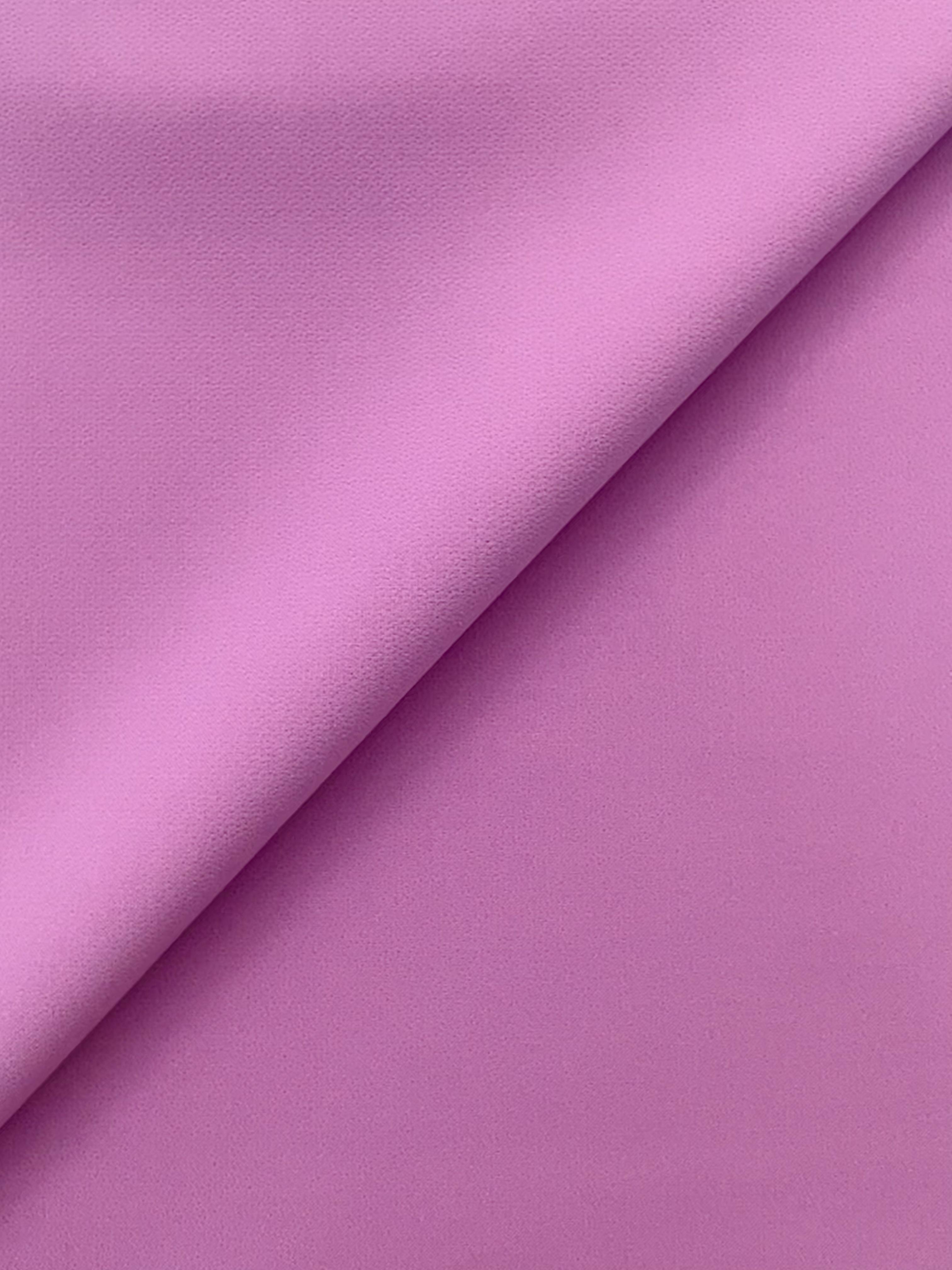 Polyester Stretch Crepe in Mauve