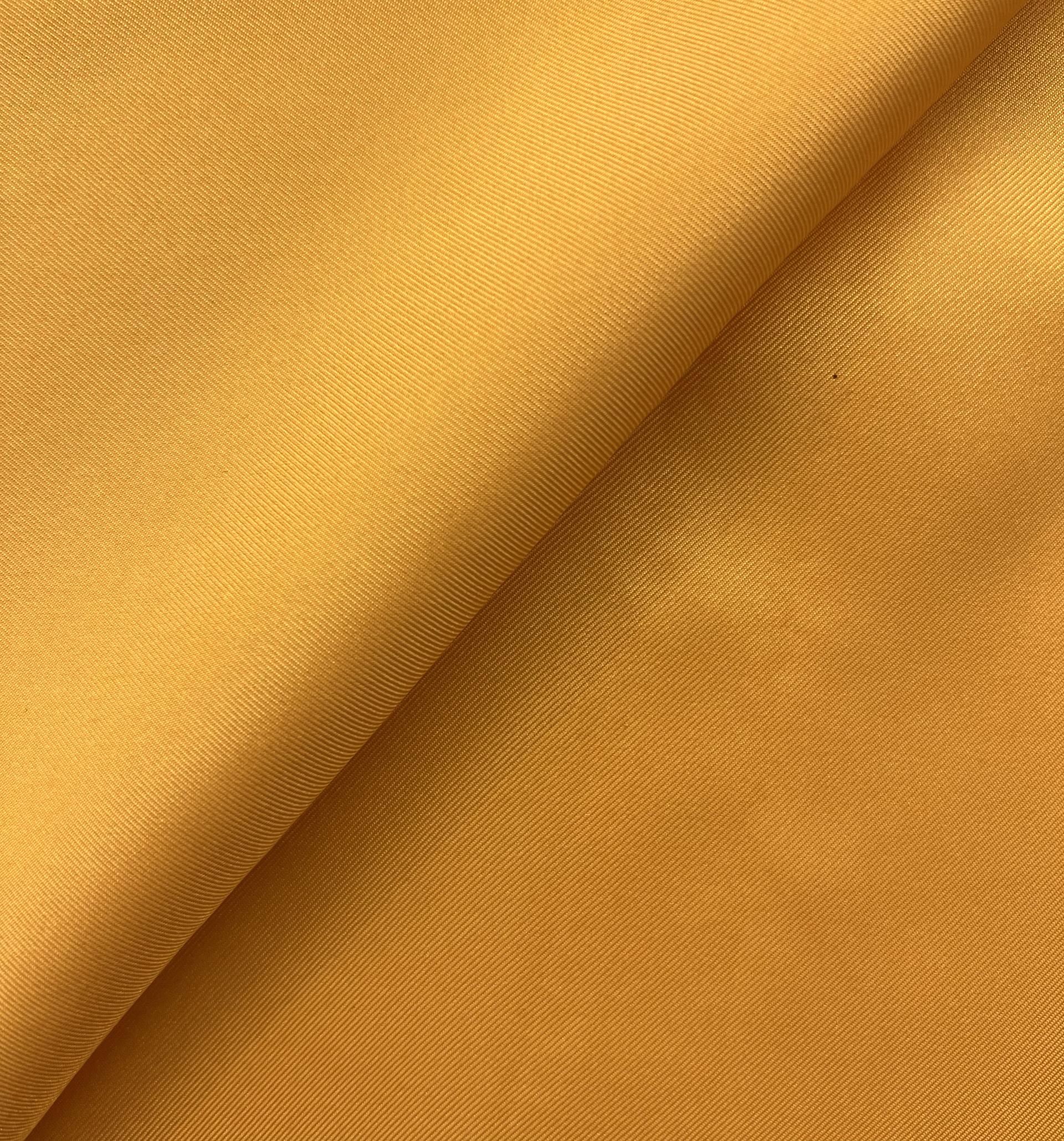 Pure Silk Twill in Mango