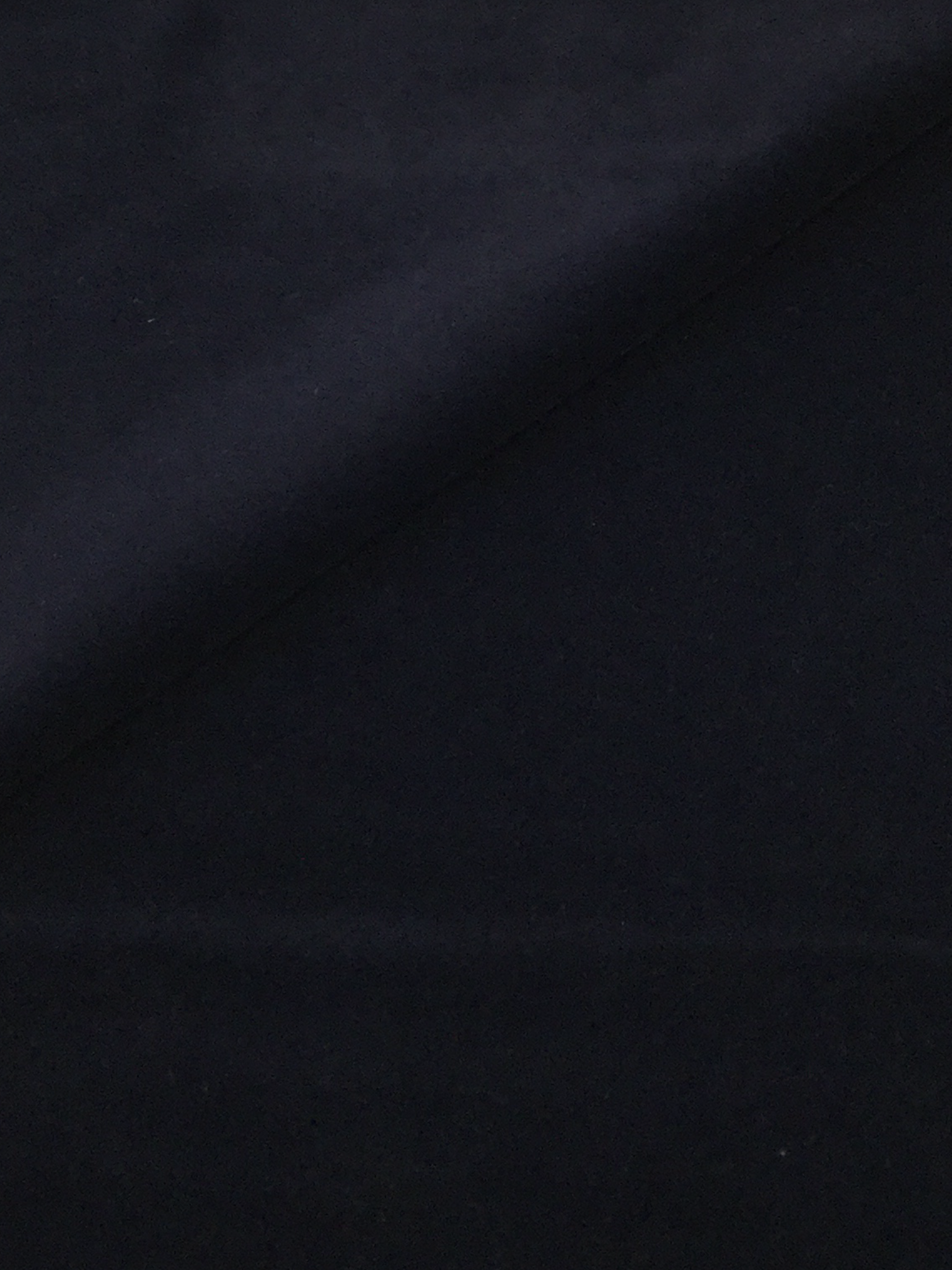 Pure Cotton Velvet in Navy