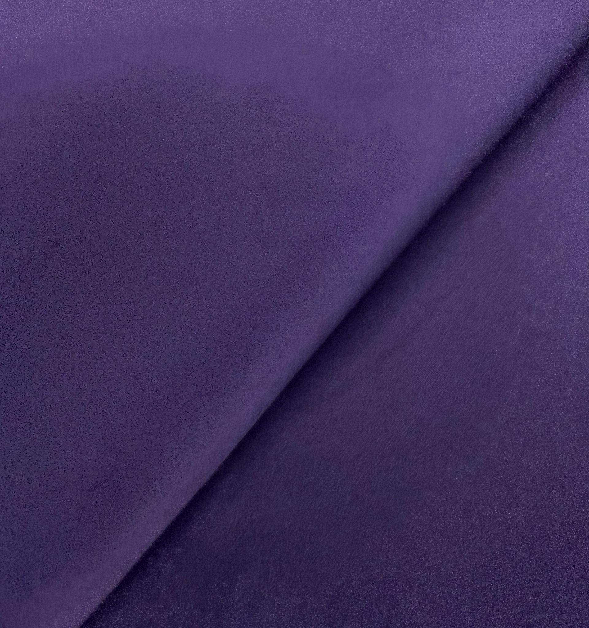 Triacetate Stretch Crepé Back Satin in Eggplant