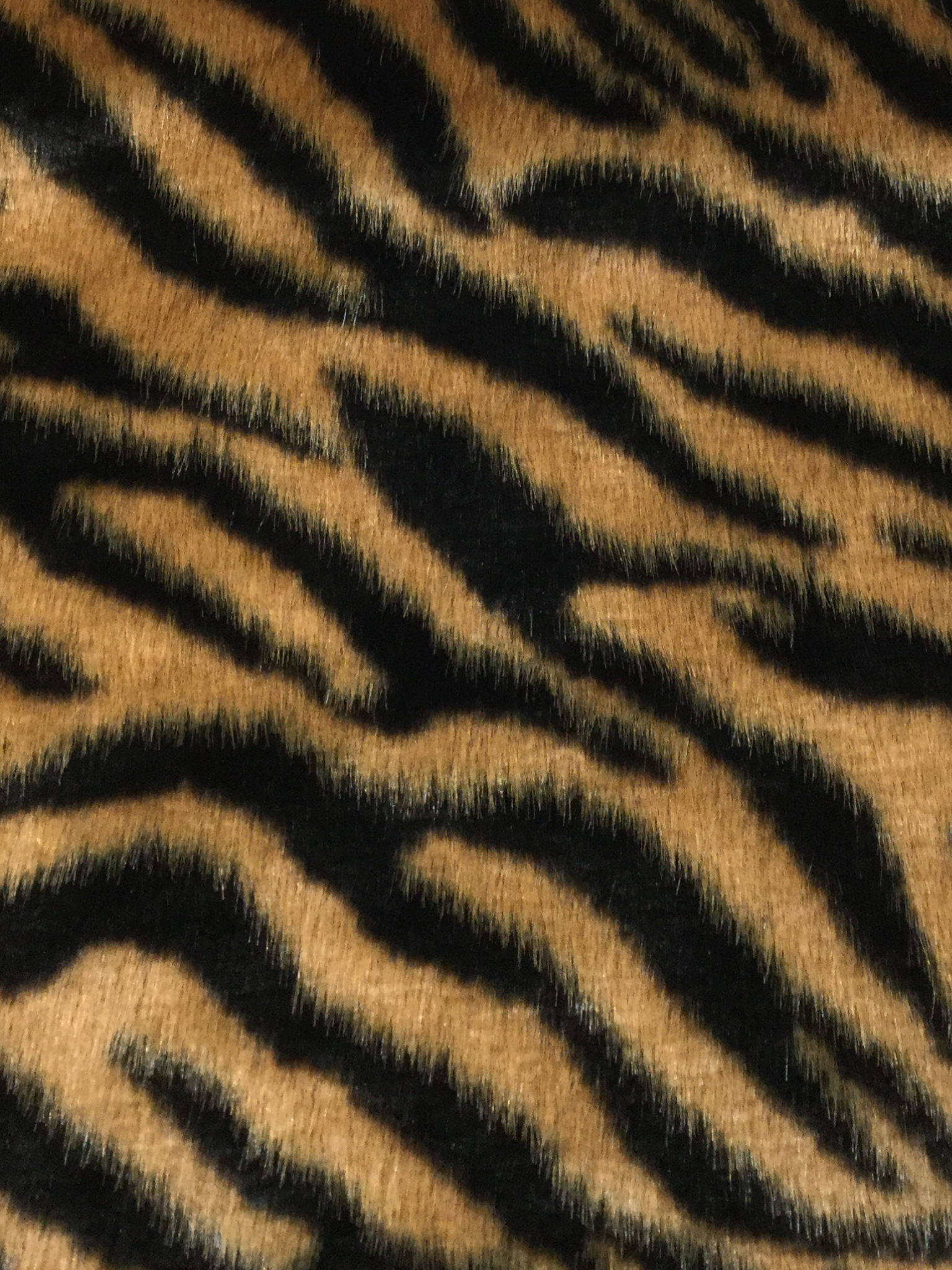 Tiger Print Faux Fur