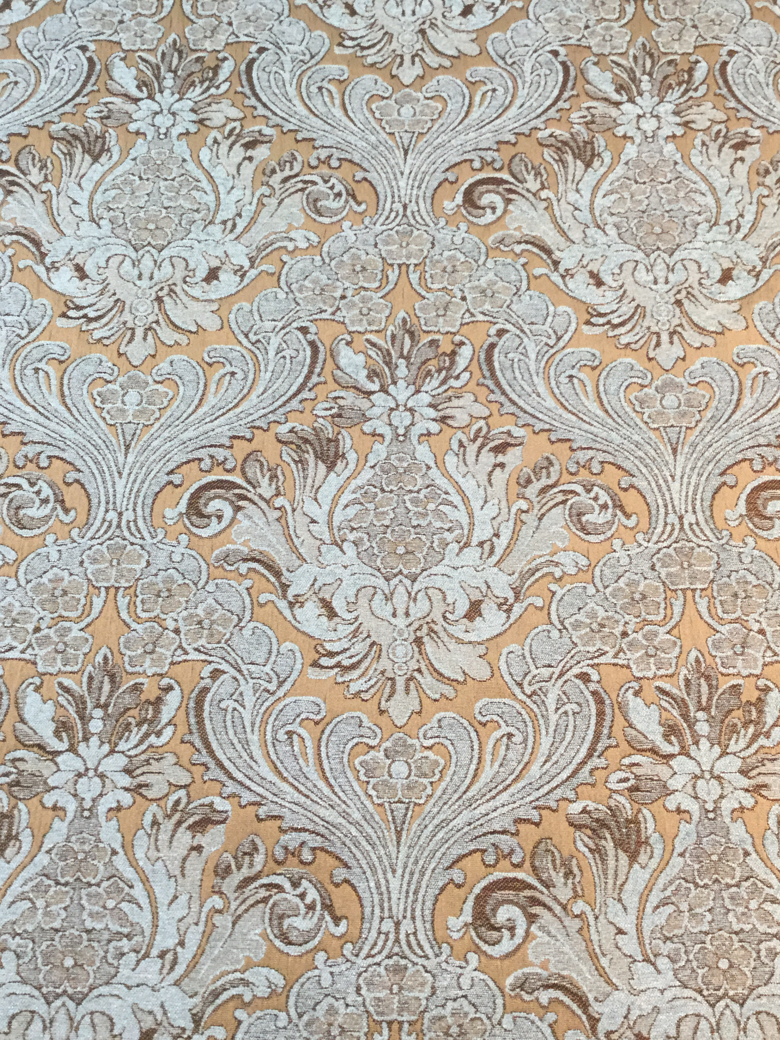 Viscose Polyester Blend Chenille Brocade