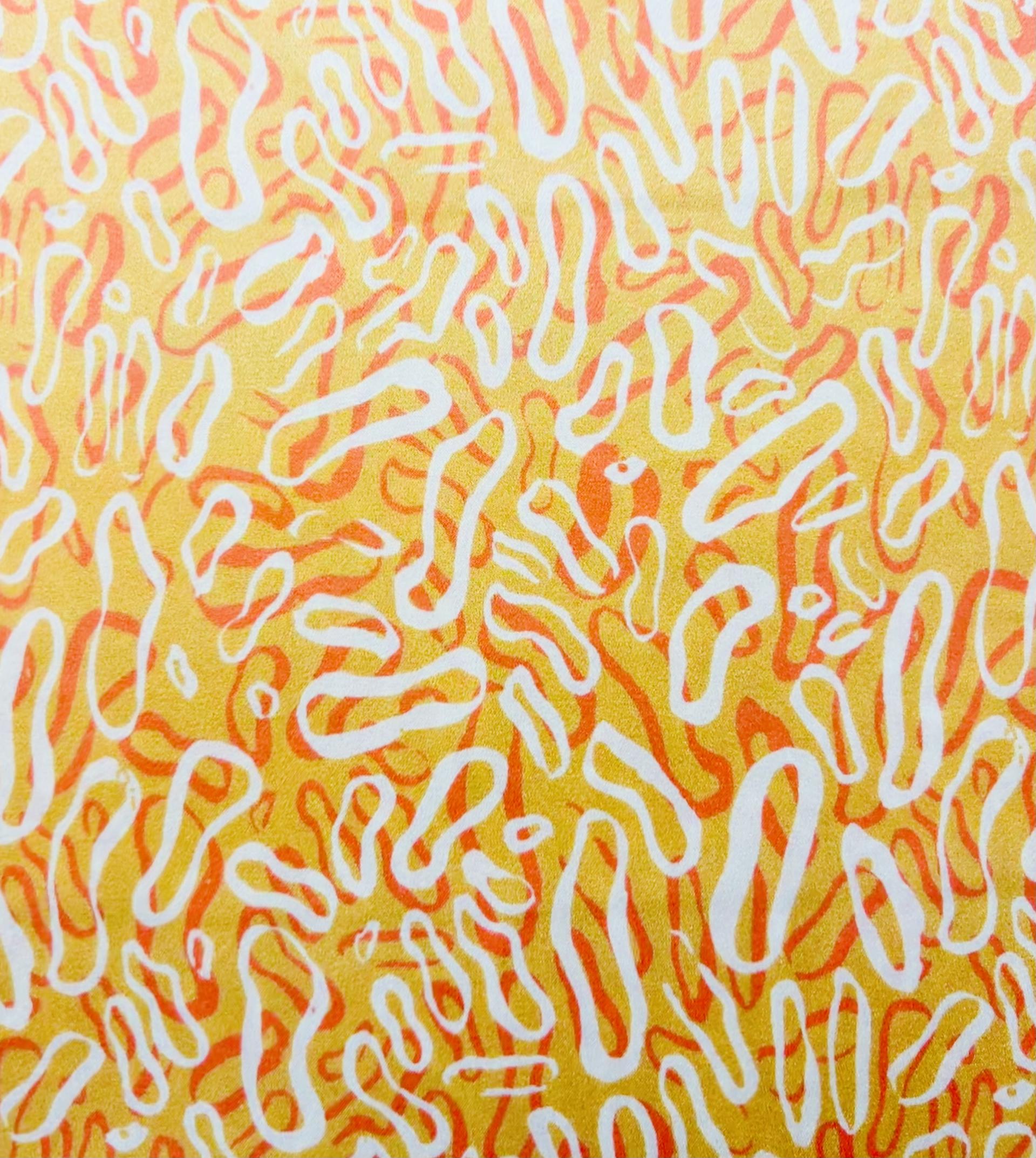 Printed Stretch Silk Charmeuse