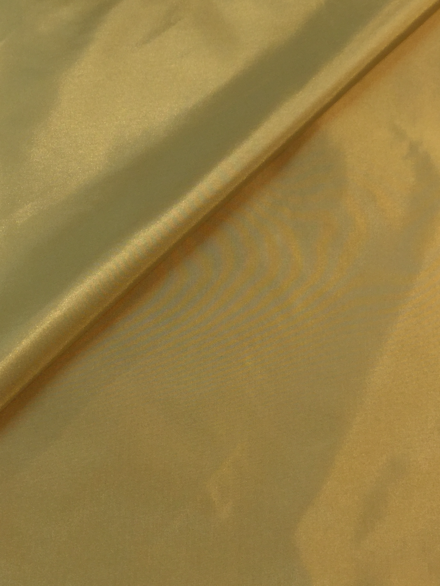 100% POLYESTER TAFFETA in GOLD