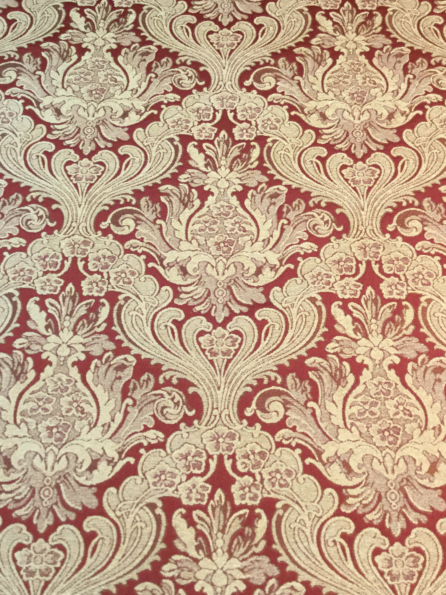 Viscose Polyester Blend Chenille Brocade