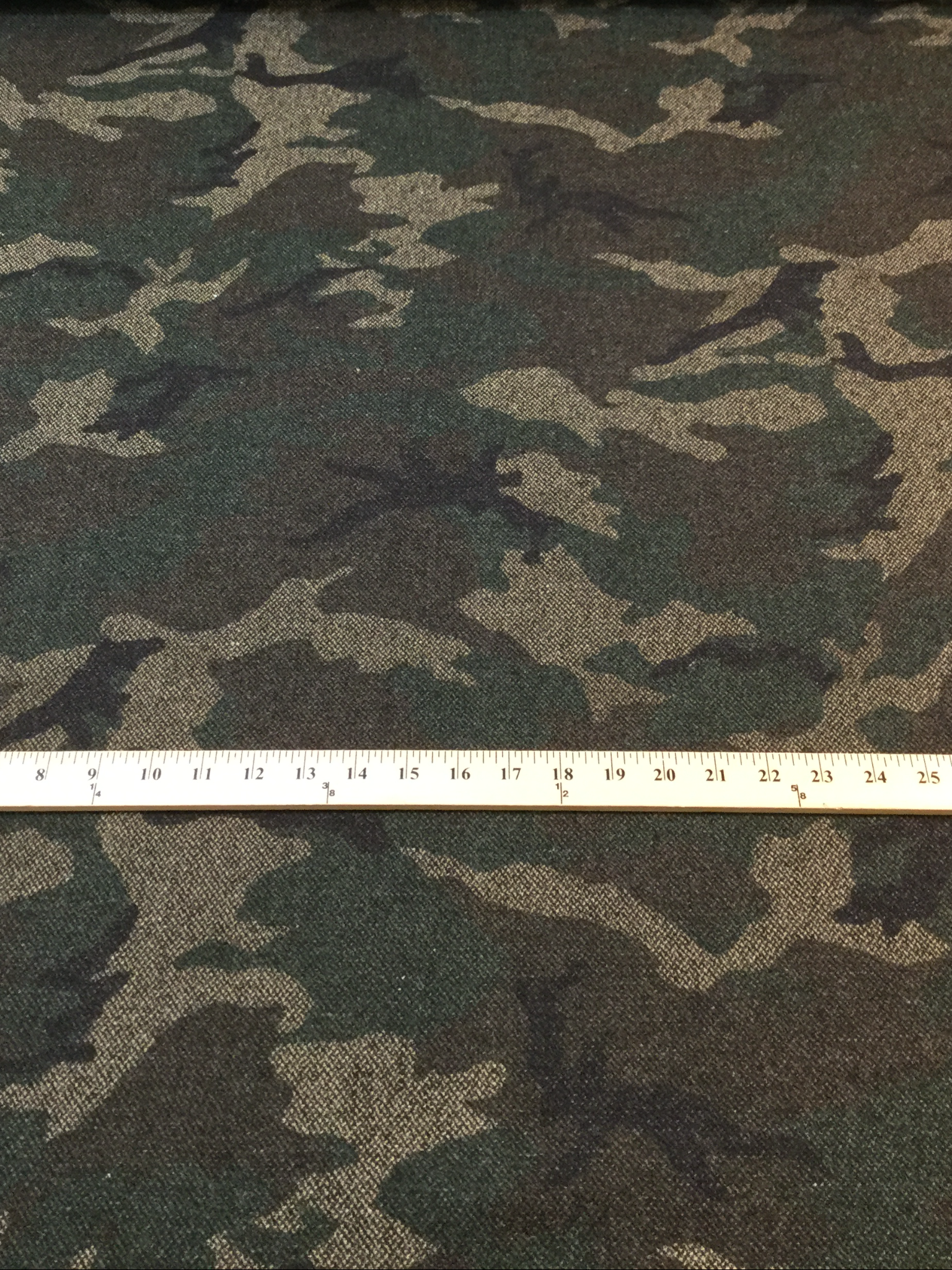 Made in Italy Printed Wool Blend Tweed