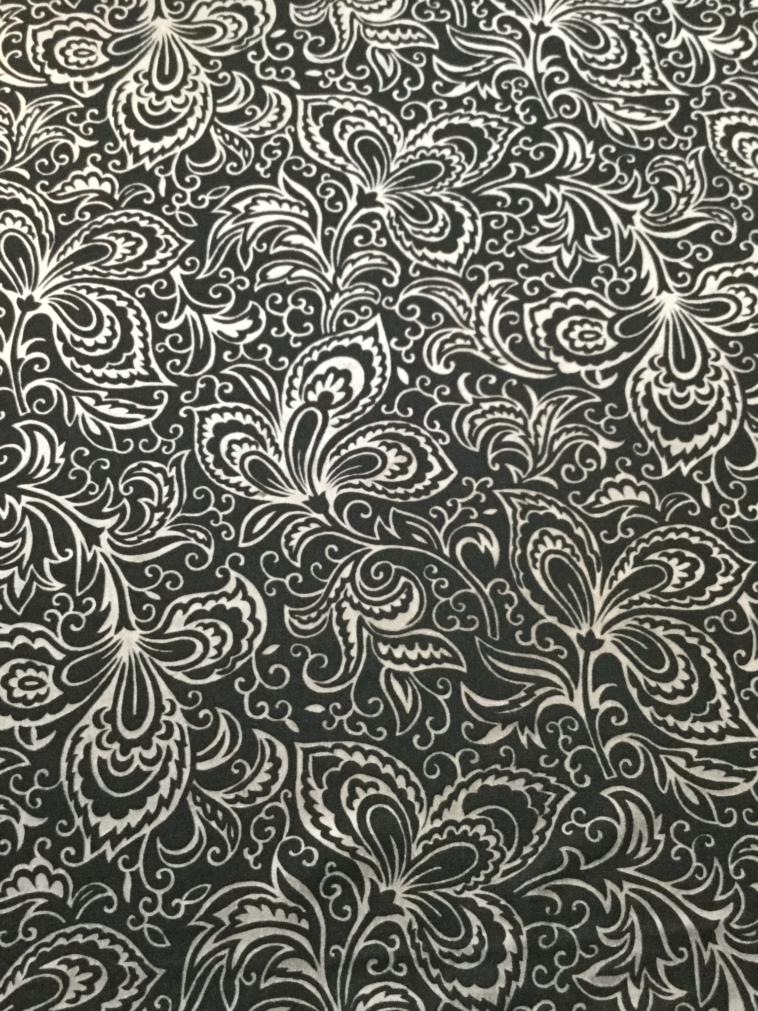 Acetate and Rayon Embossed Velvet in Smokestone