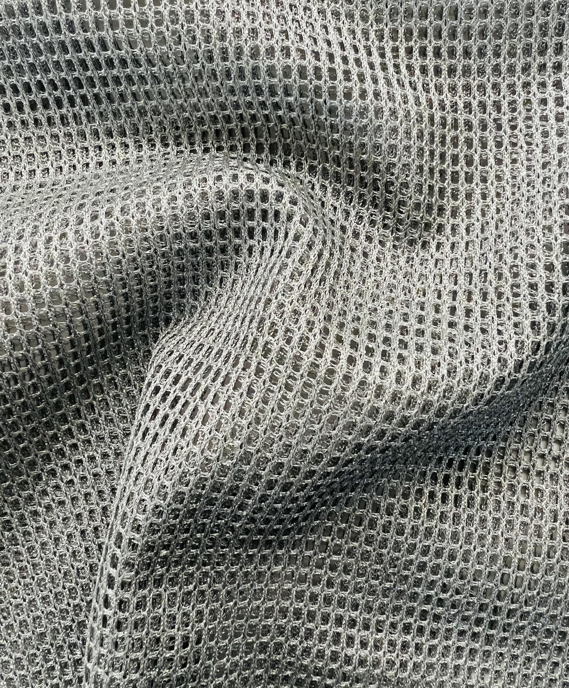 Metallic Mesh in SIiver