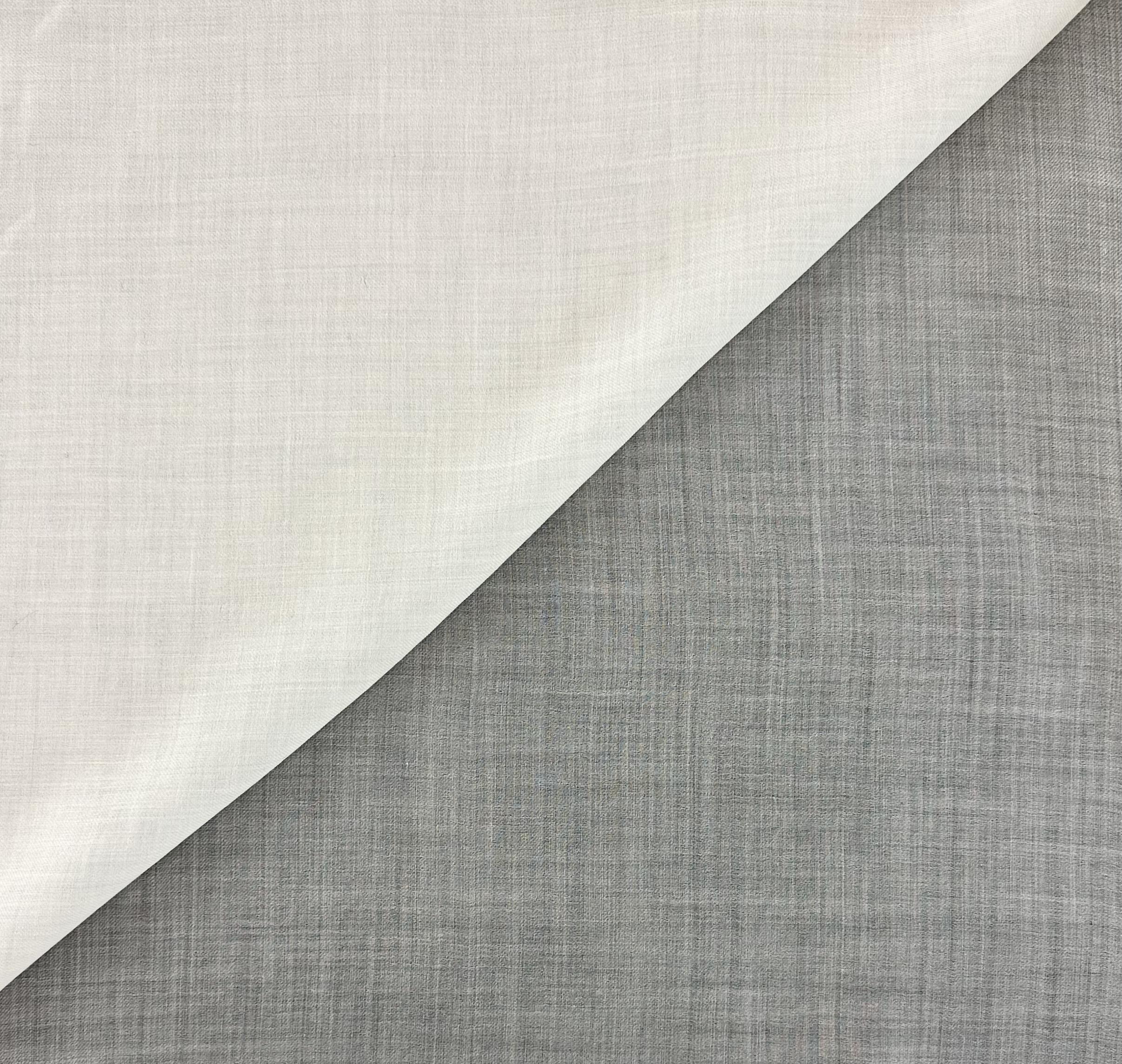 Italian Tissue Cashmere in Winter White