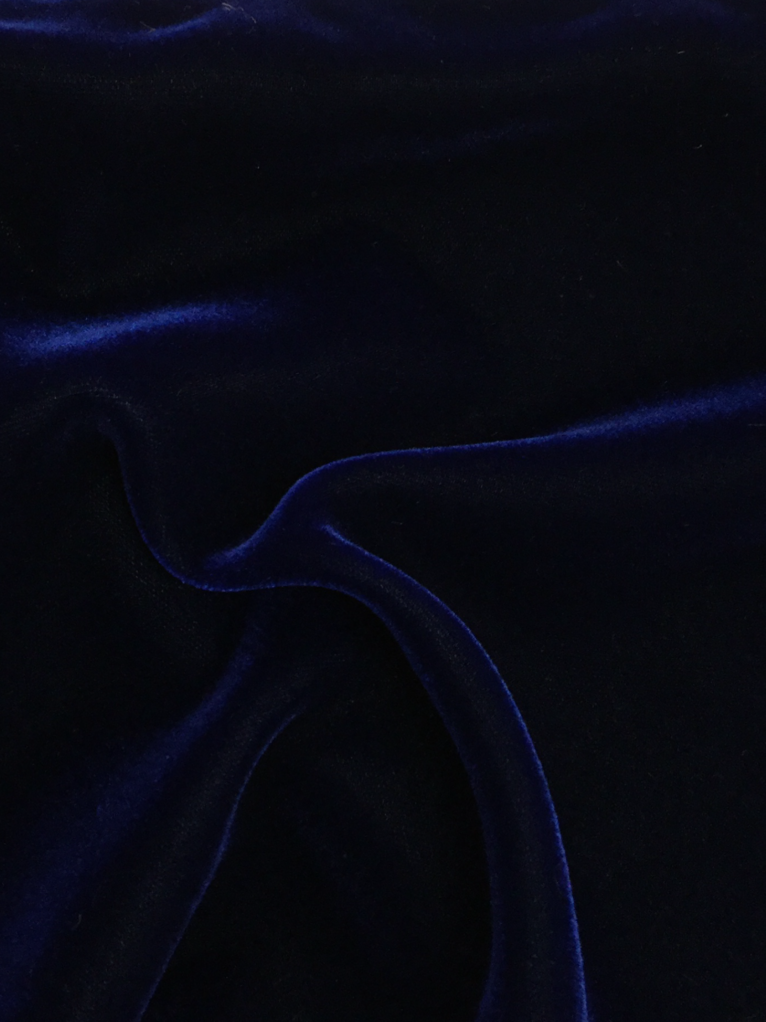 56% Acetate/ 44% Rayon Velvet in Twilight