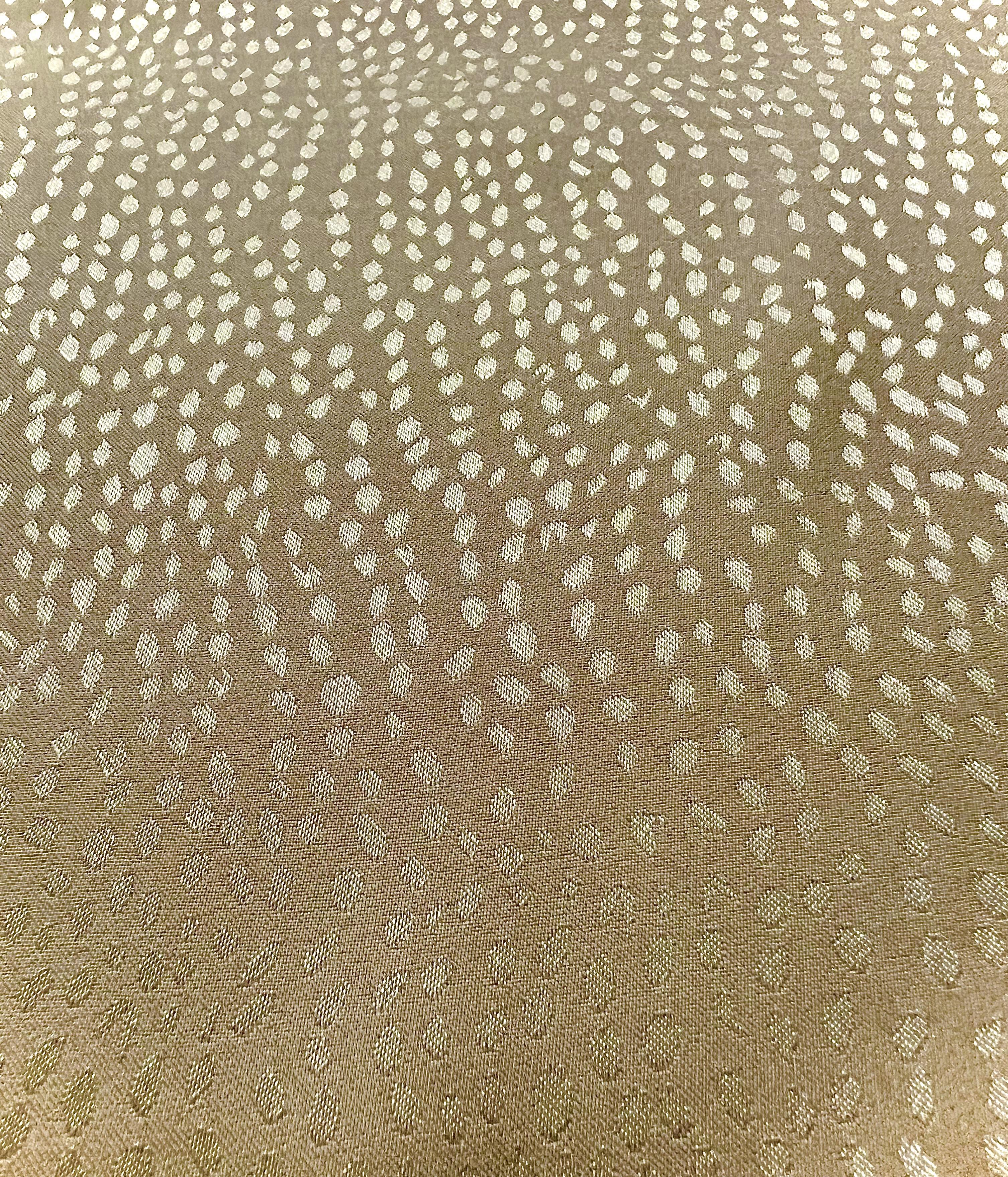 Stretch Jacquard in Champagne