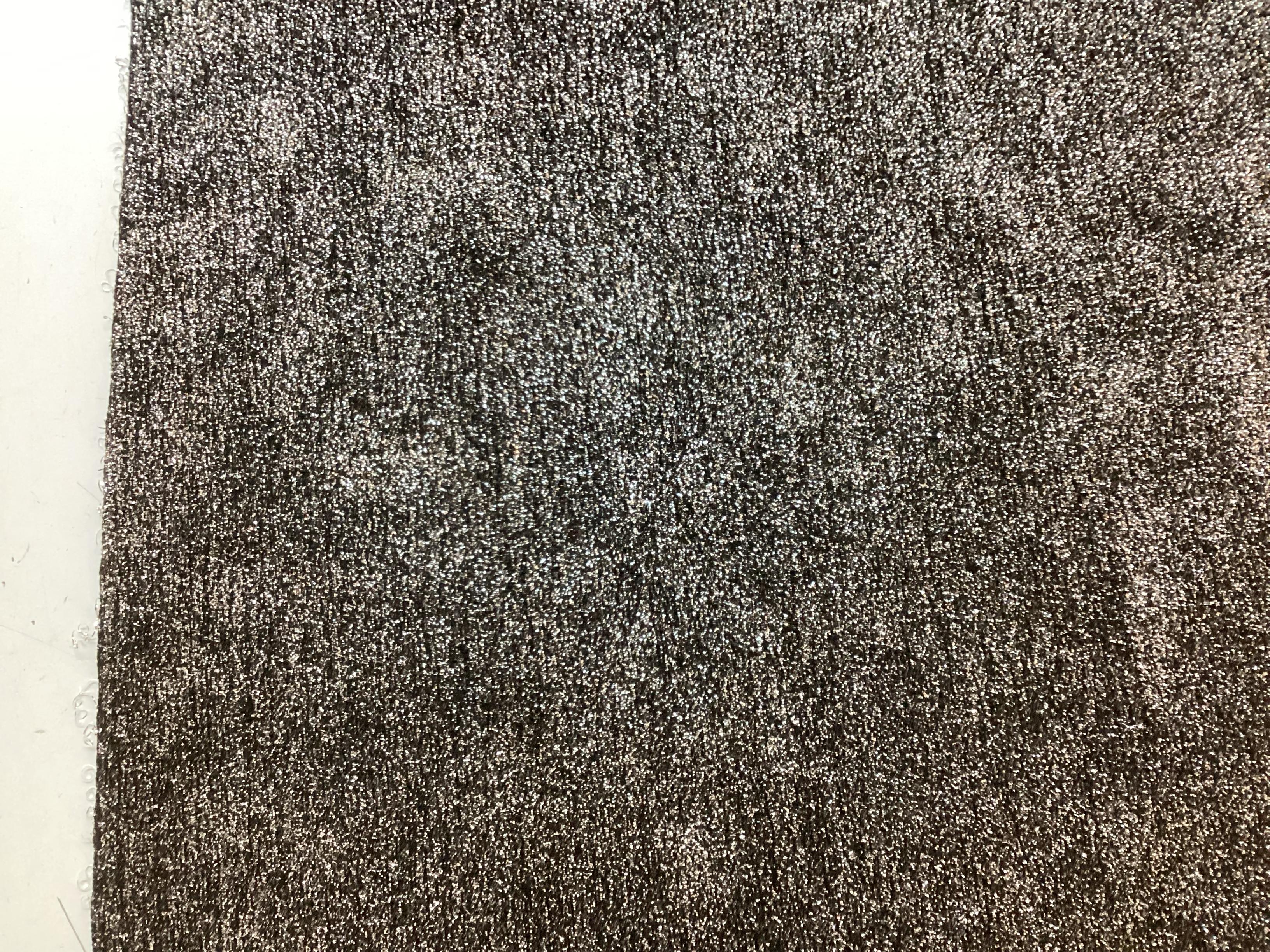 MADE IN ITALY METALLIC BLEND CREPE