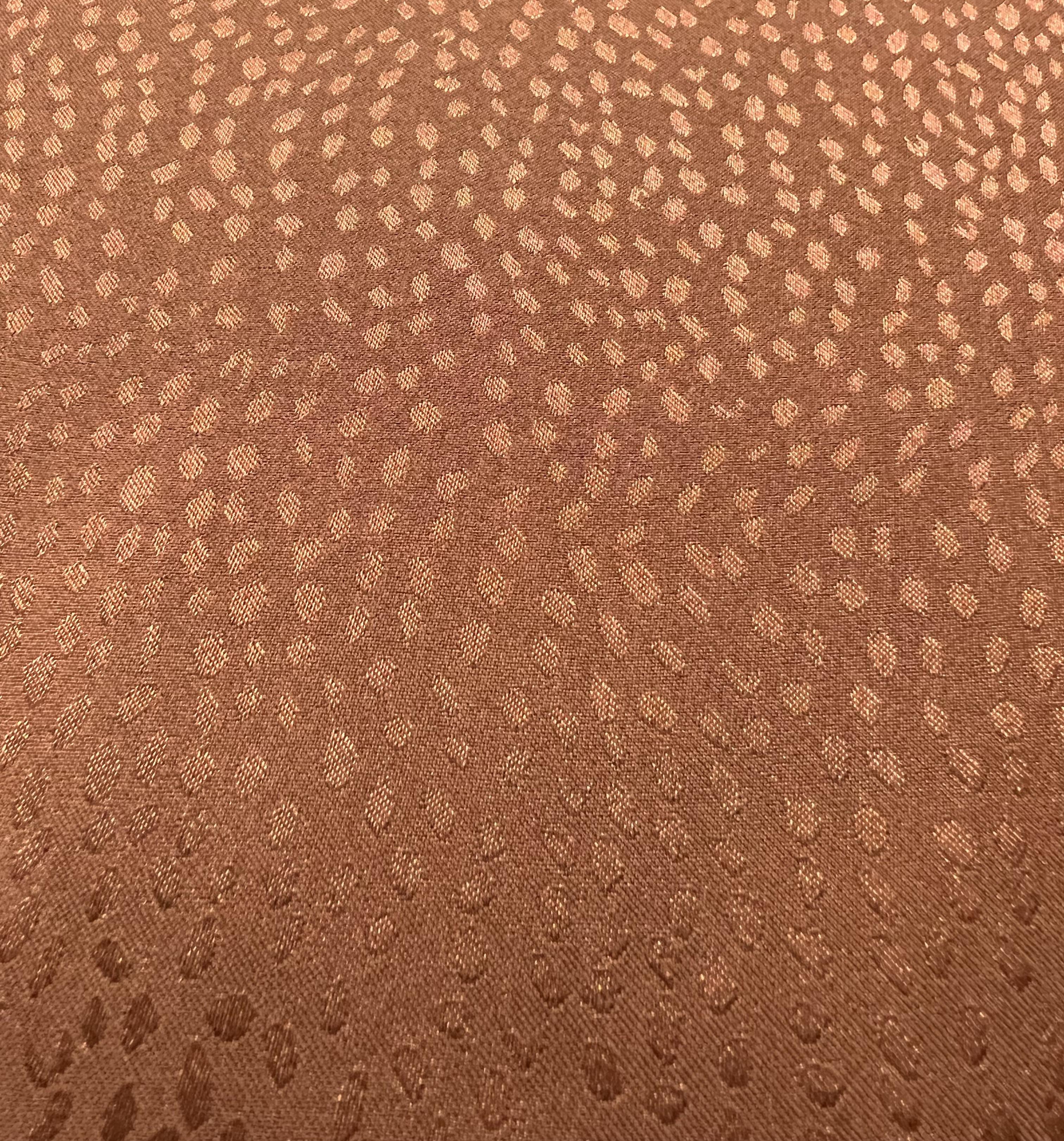 Stretch Jacquard in chocolate