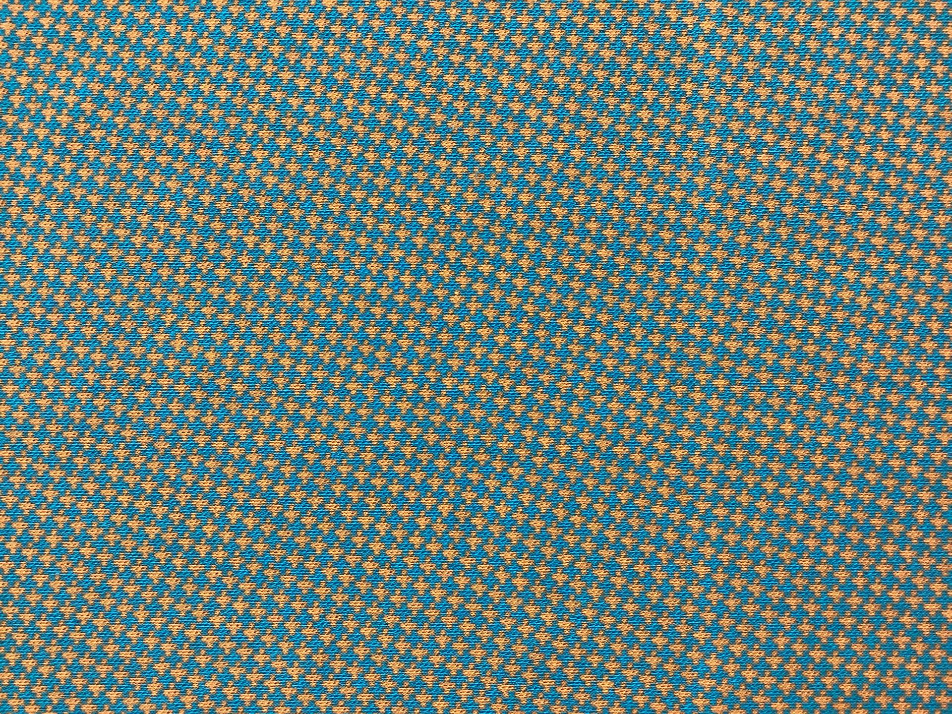 Austrian Cotton Patterned Knit in Green