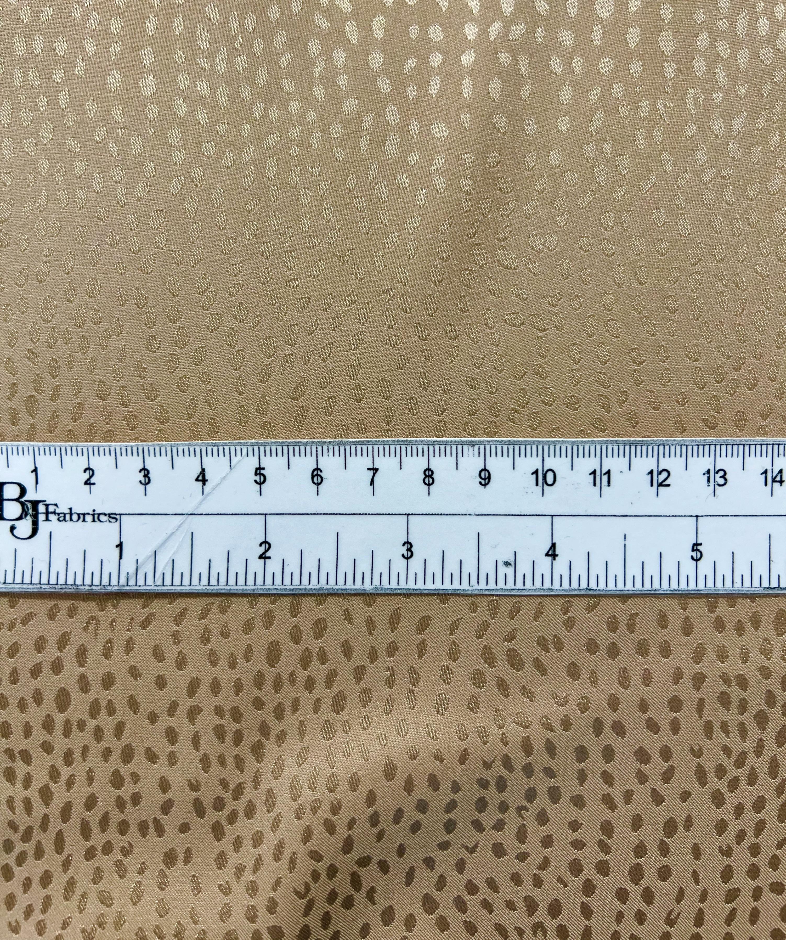 Stretch Jacquard in Champagne