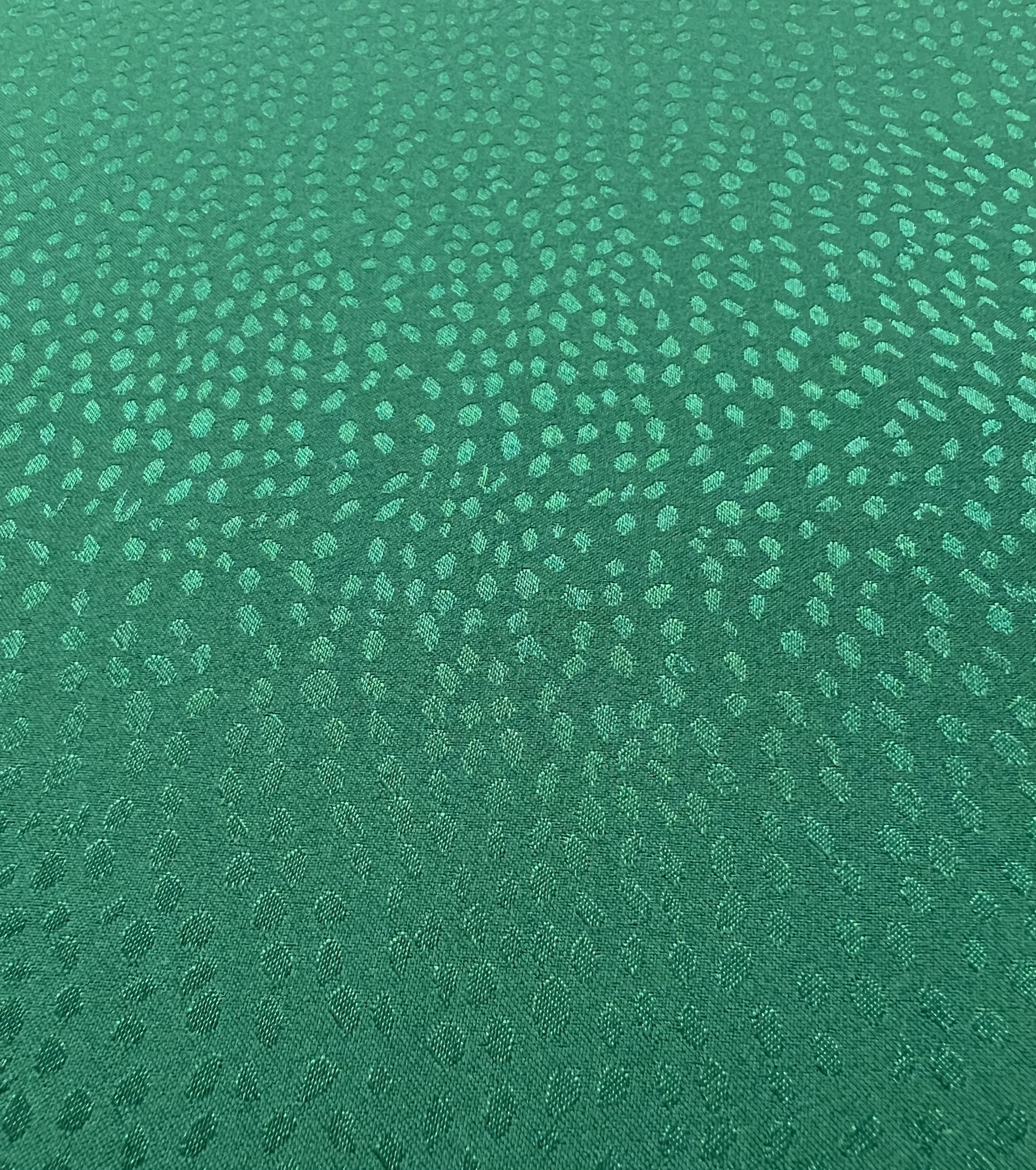 Stretch Jacquard in Green