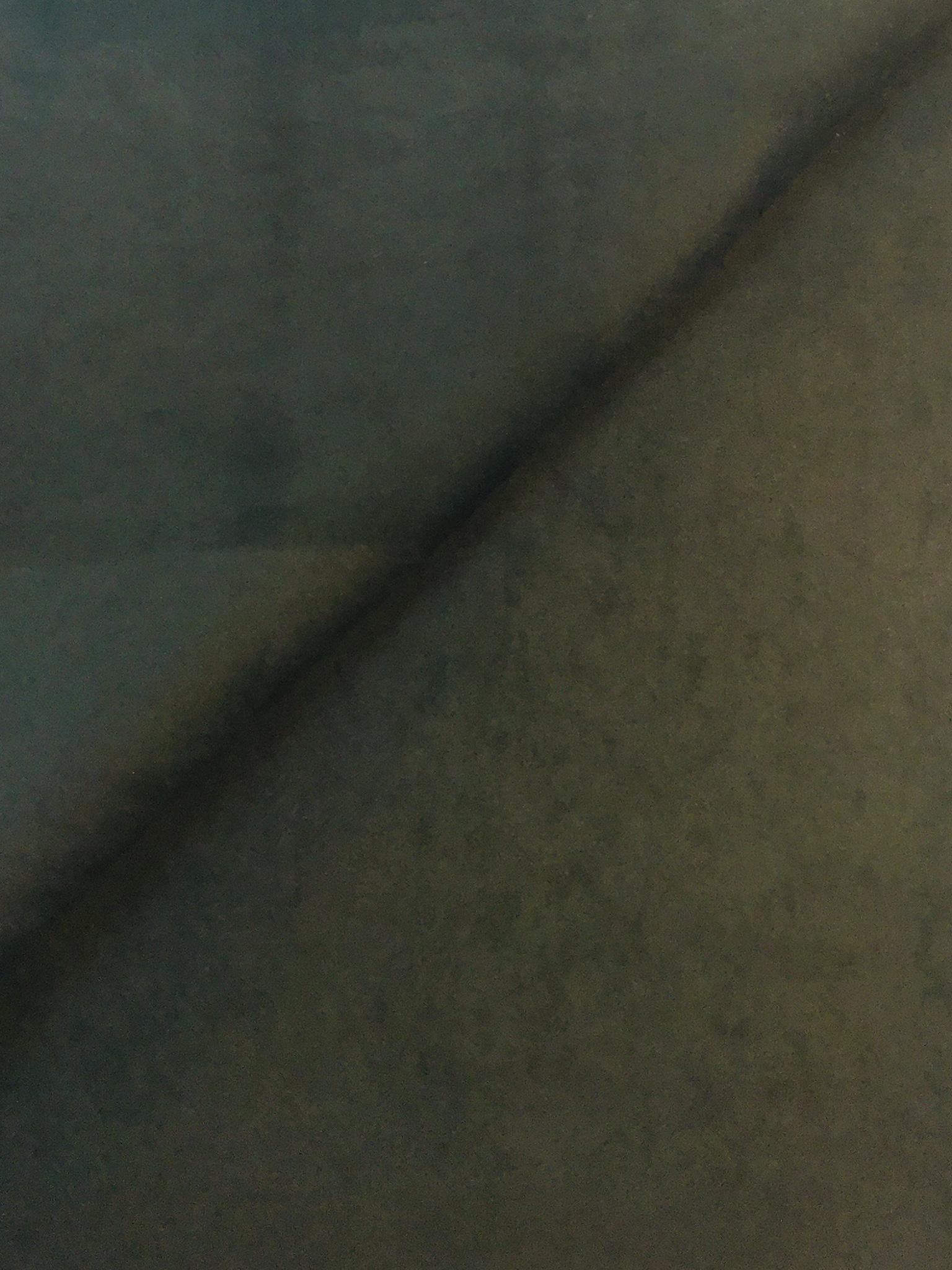 Faux Stretch Suede in Hunter Green