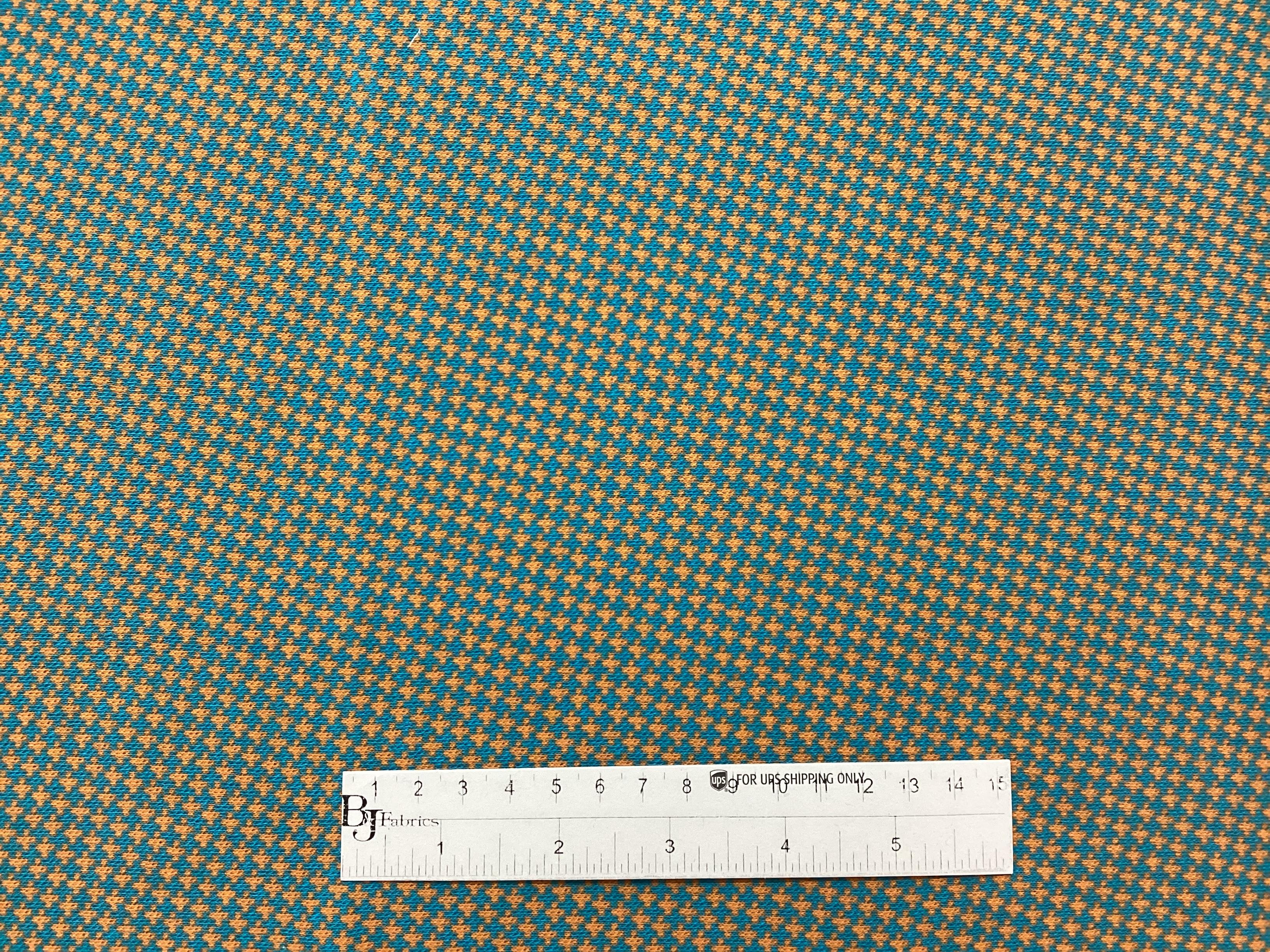 Austrian Cotton Patterned Knit in Green