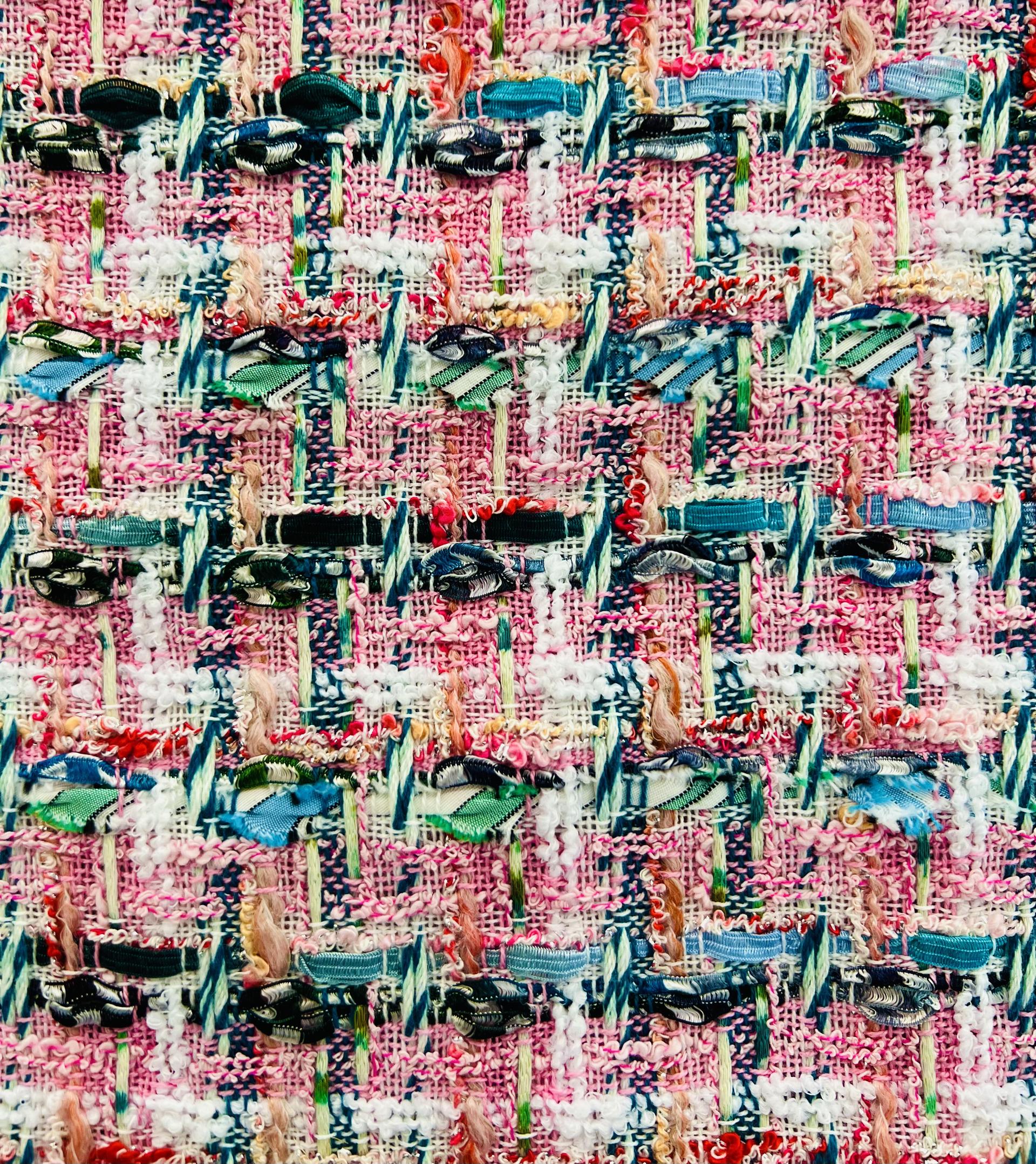 Couture Tweed in Pink