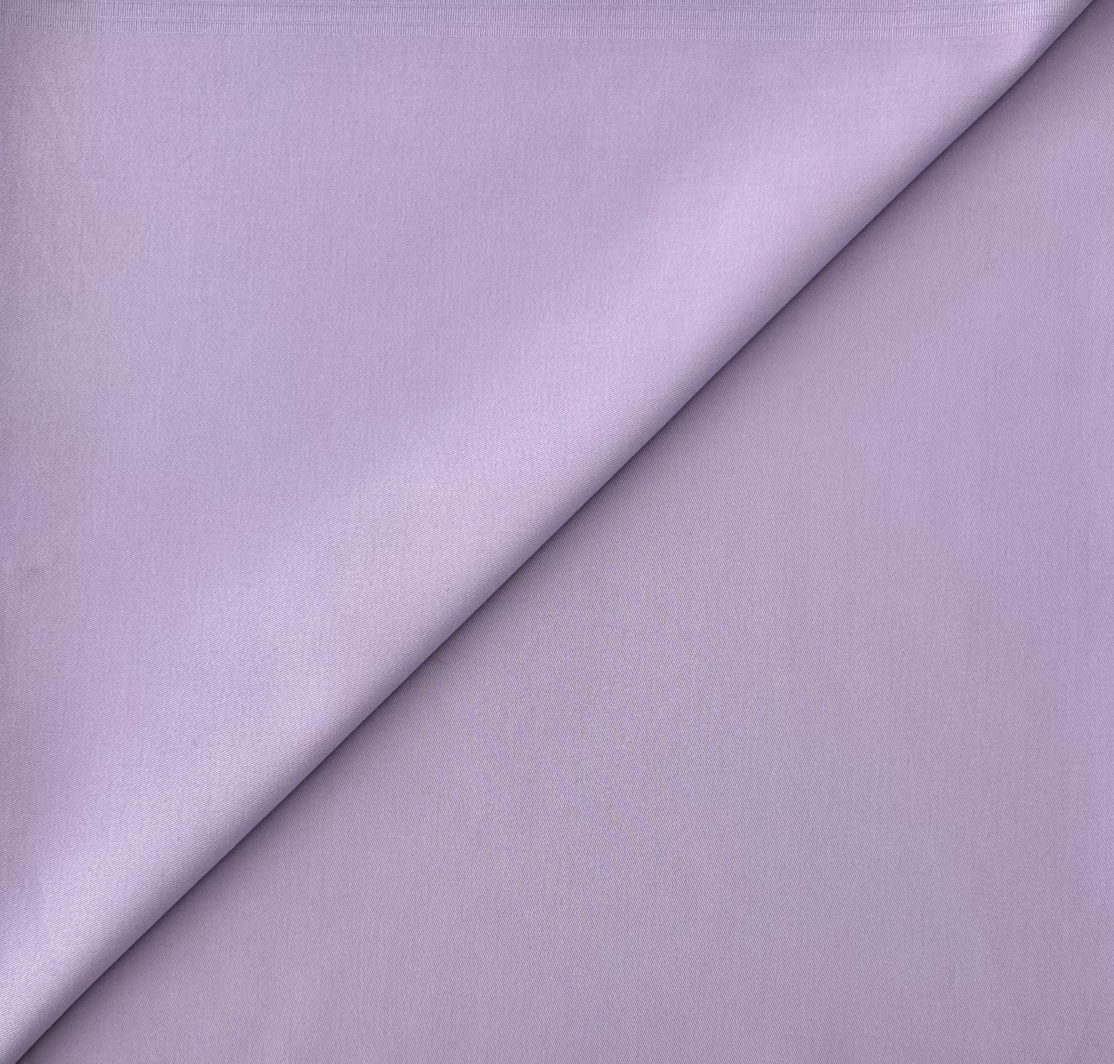 Sustainable Imported Cotton Spandex in Lilac