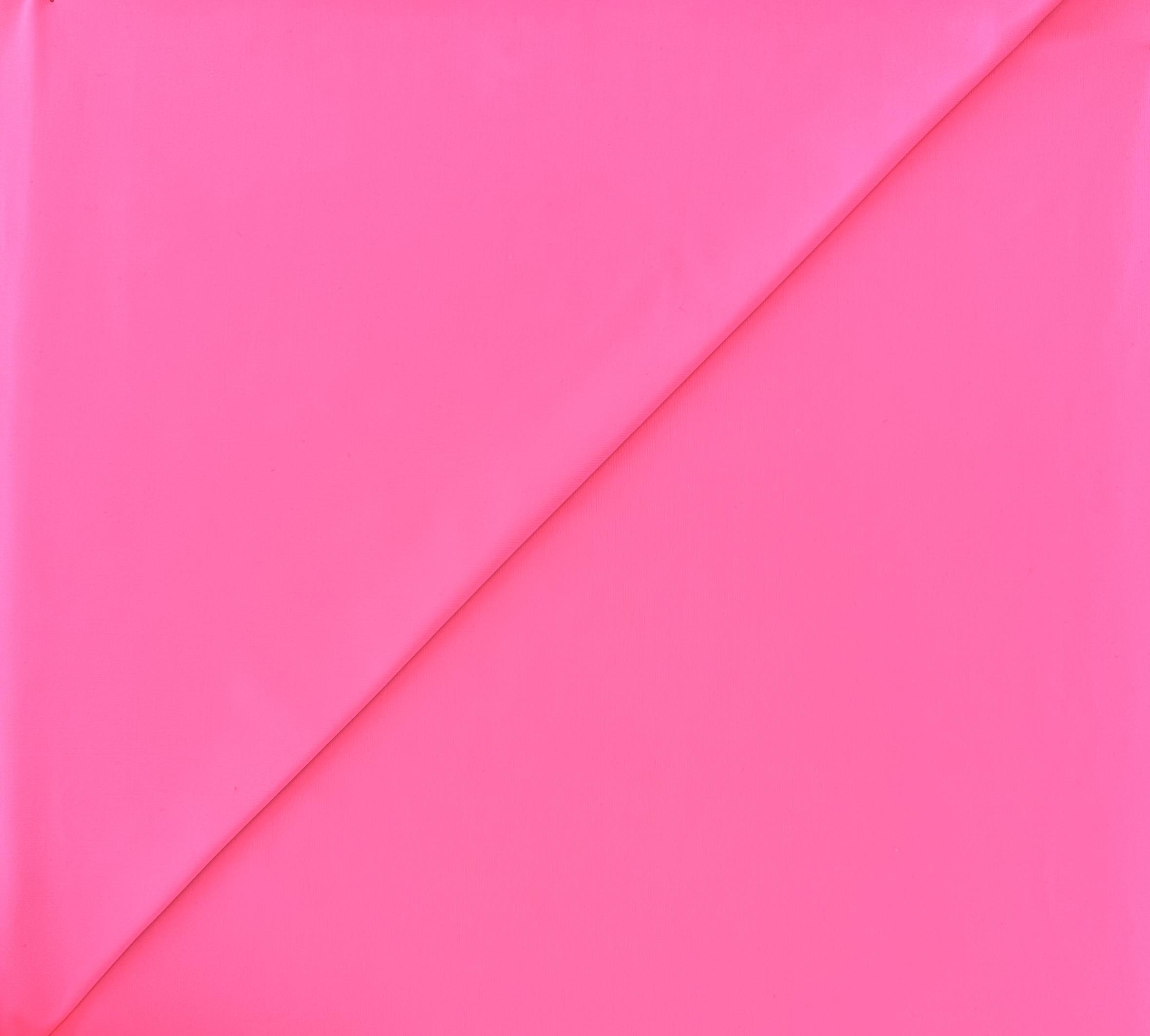 Poly Spandex Support Knit in Neon Pink