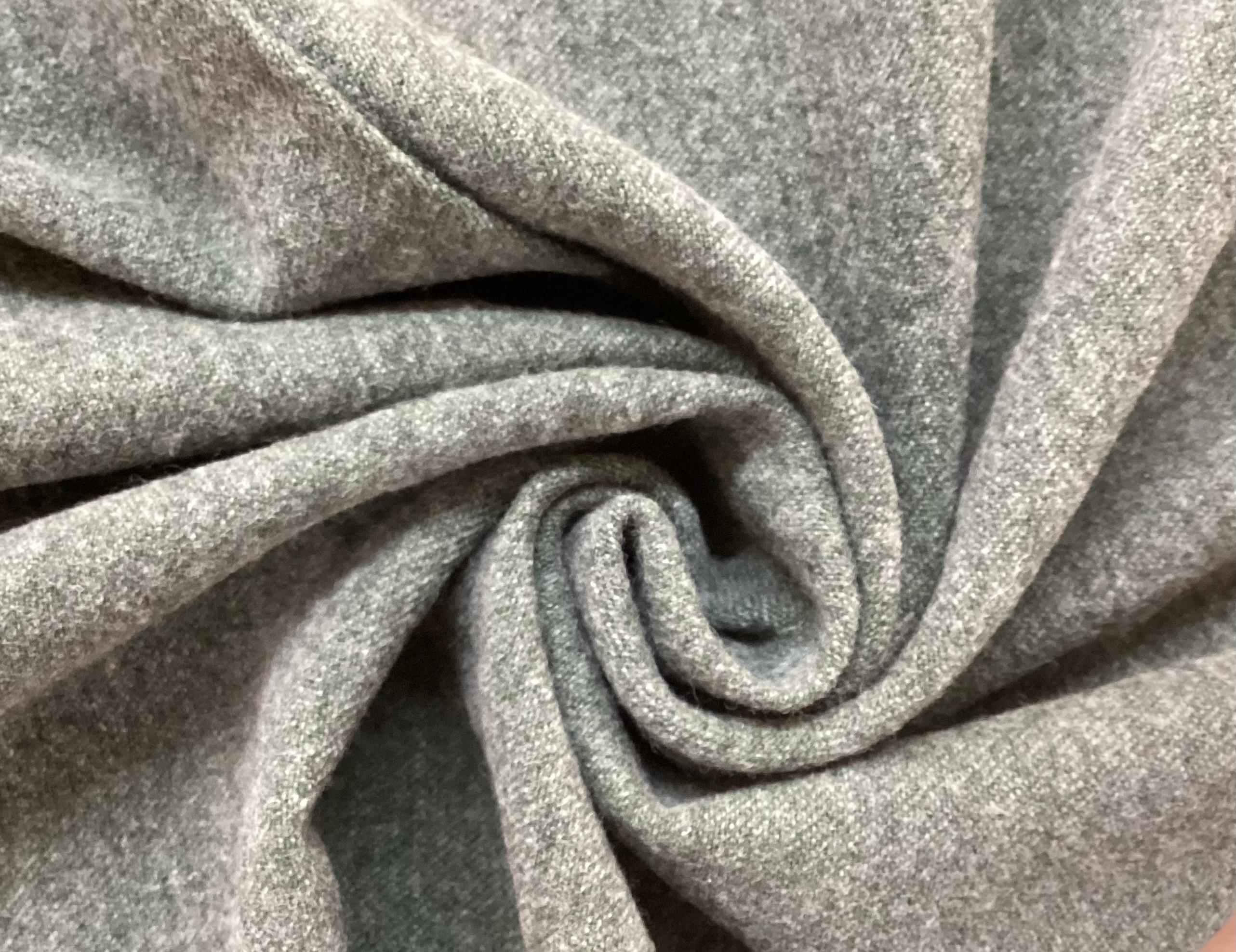 Austrian Woven Wool Cotton Blend in Grey