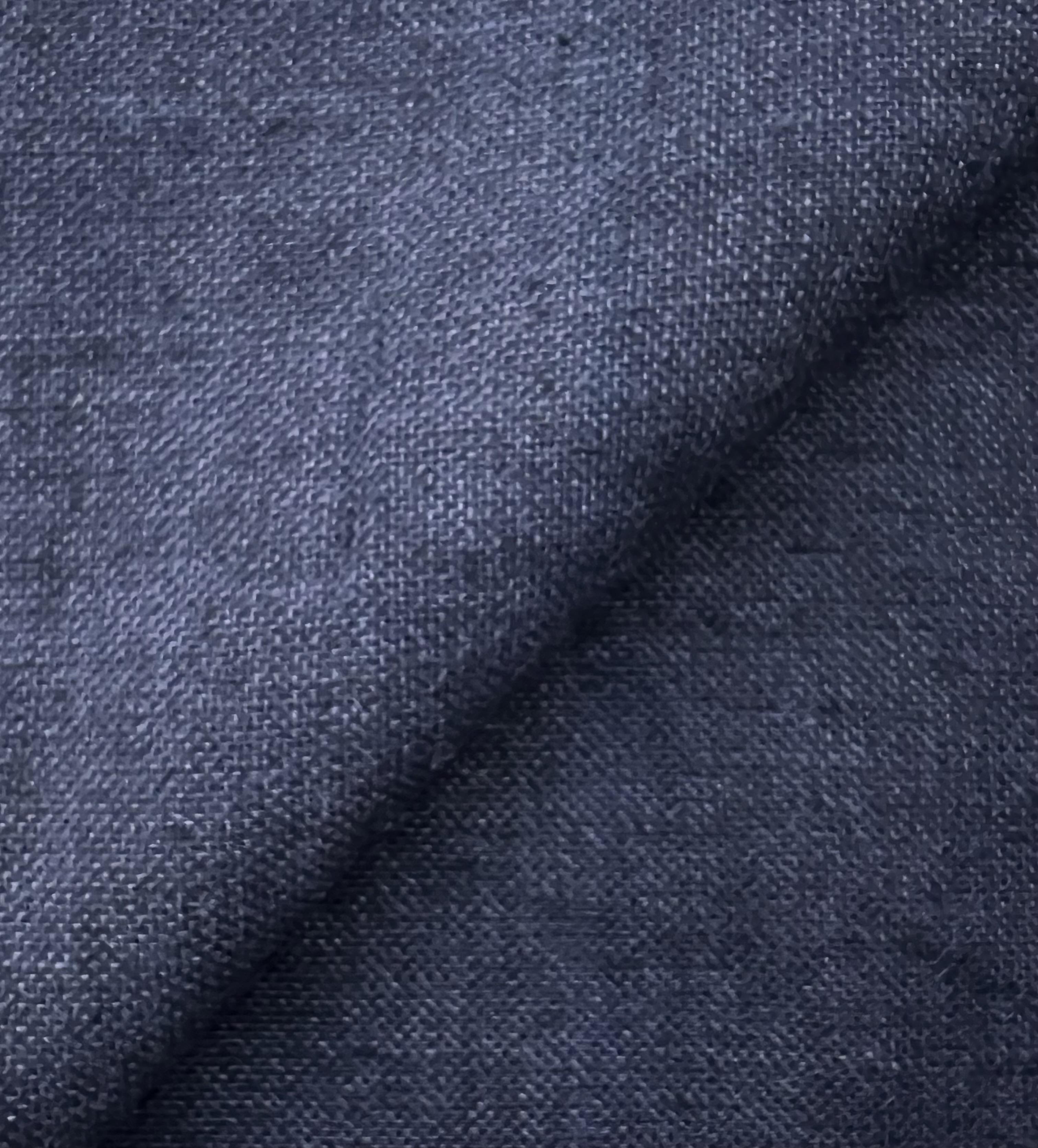 English Silk Linen Blend in Navy
