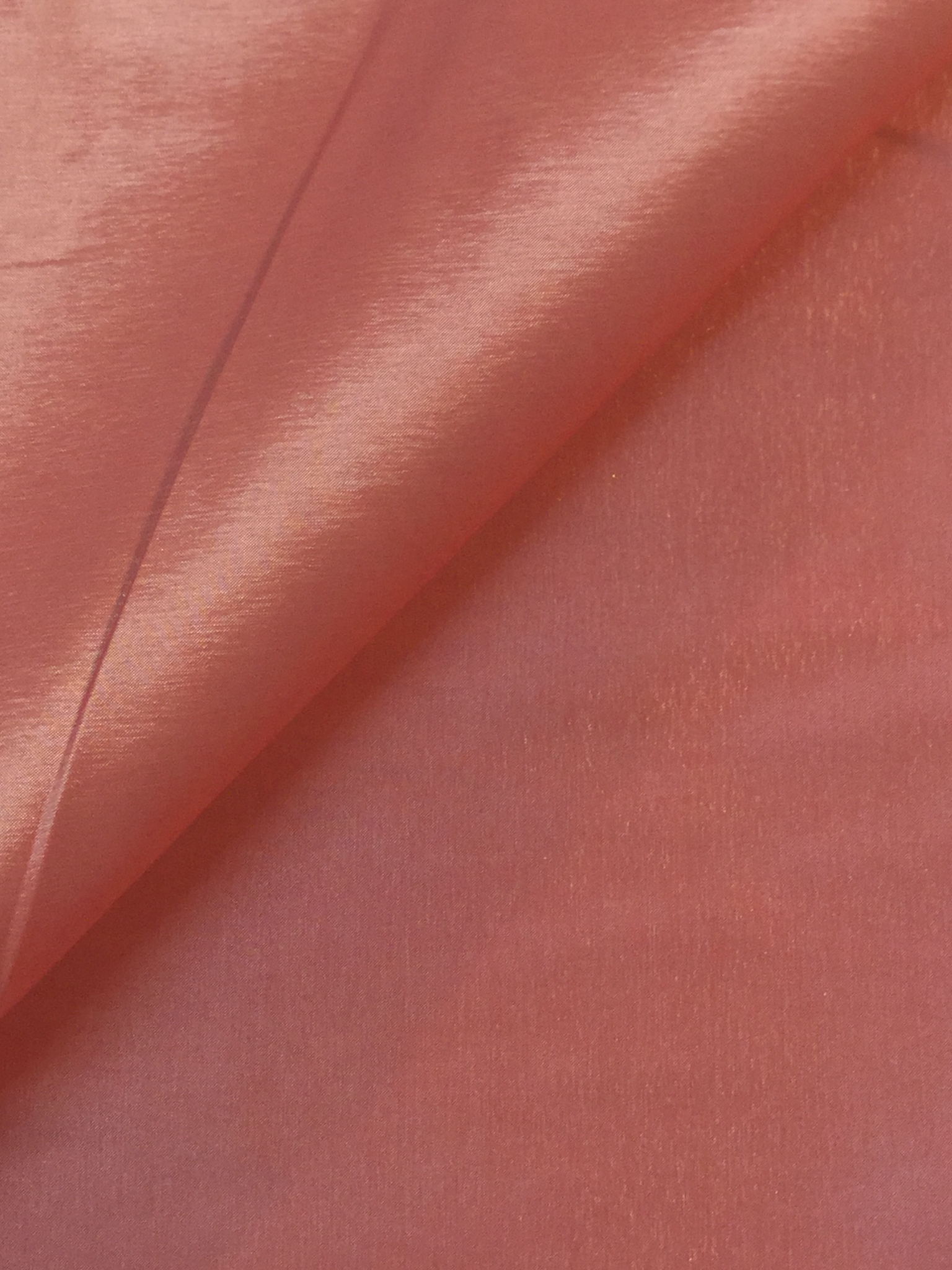 Iridescent Stretch Taffeta in Burgundy/Beige