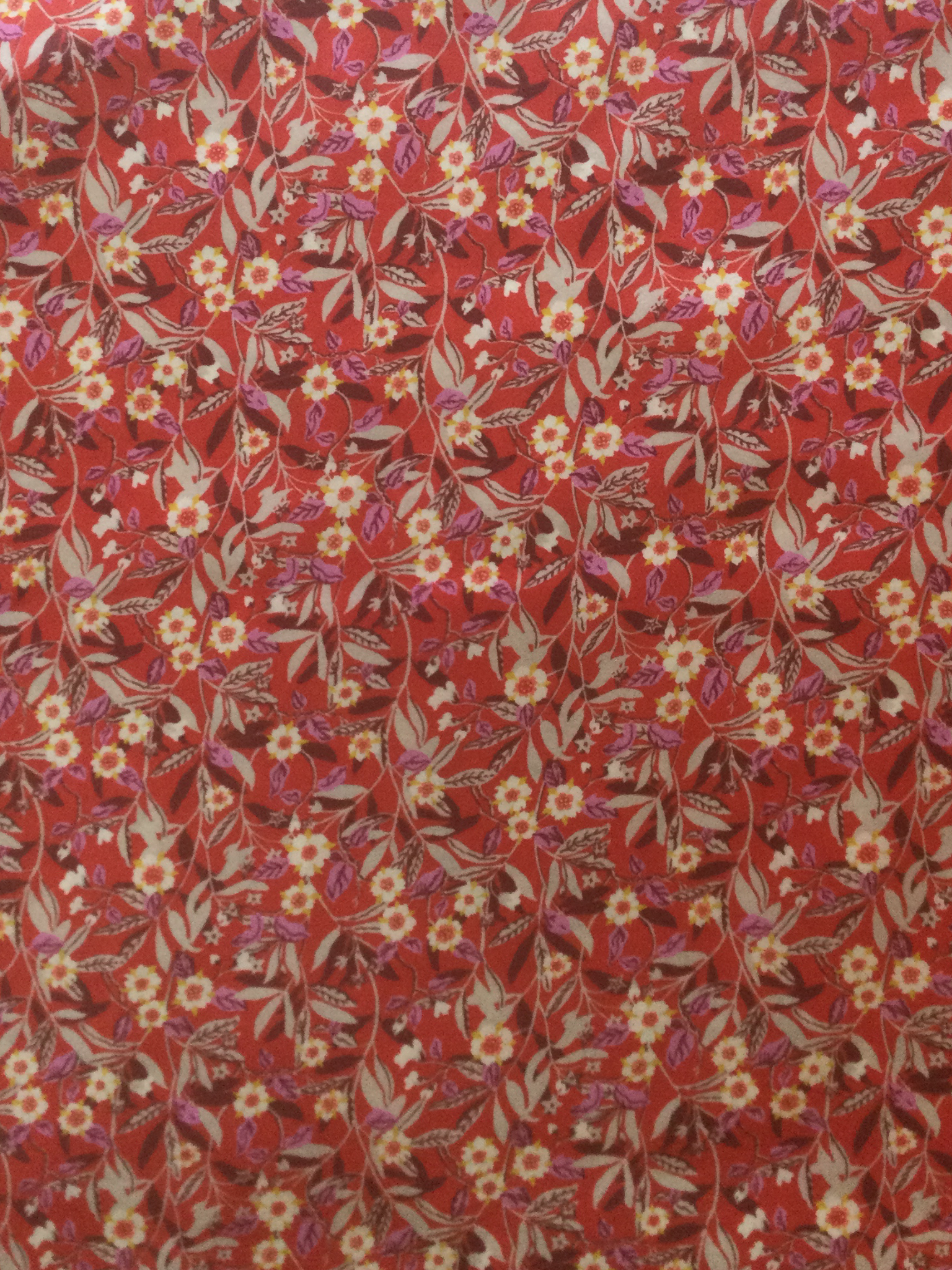 Liberty Silk Charmeuse Floral Print