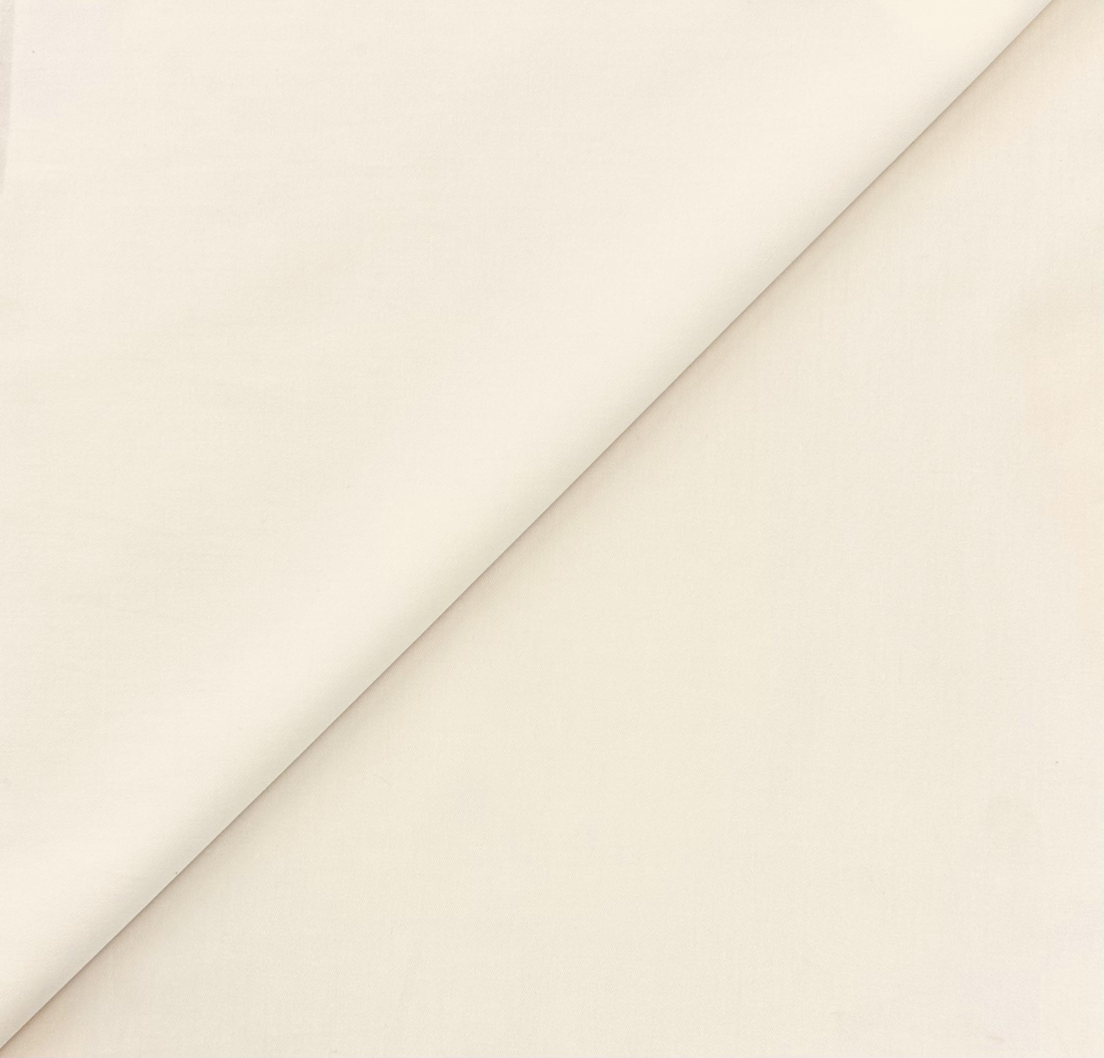 Combed Cotton Twill in Ivory