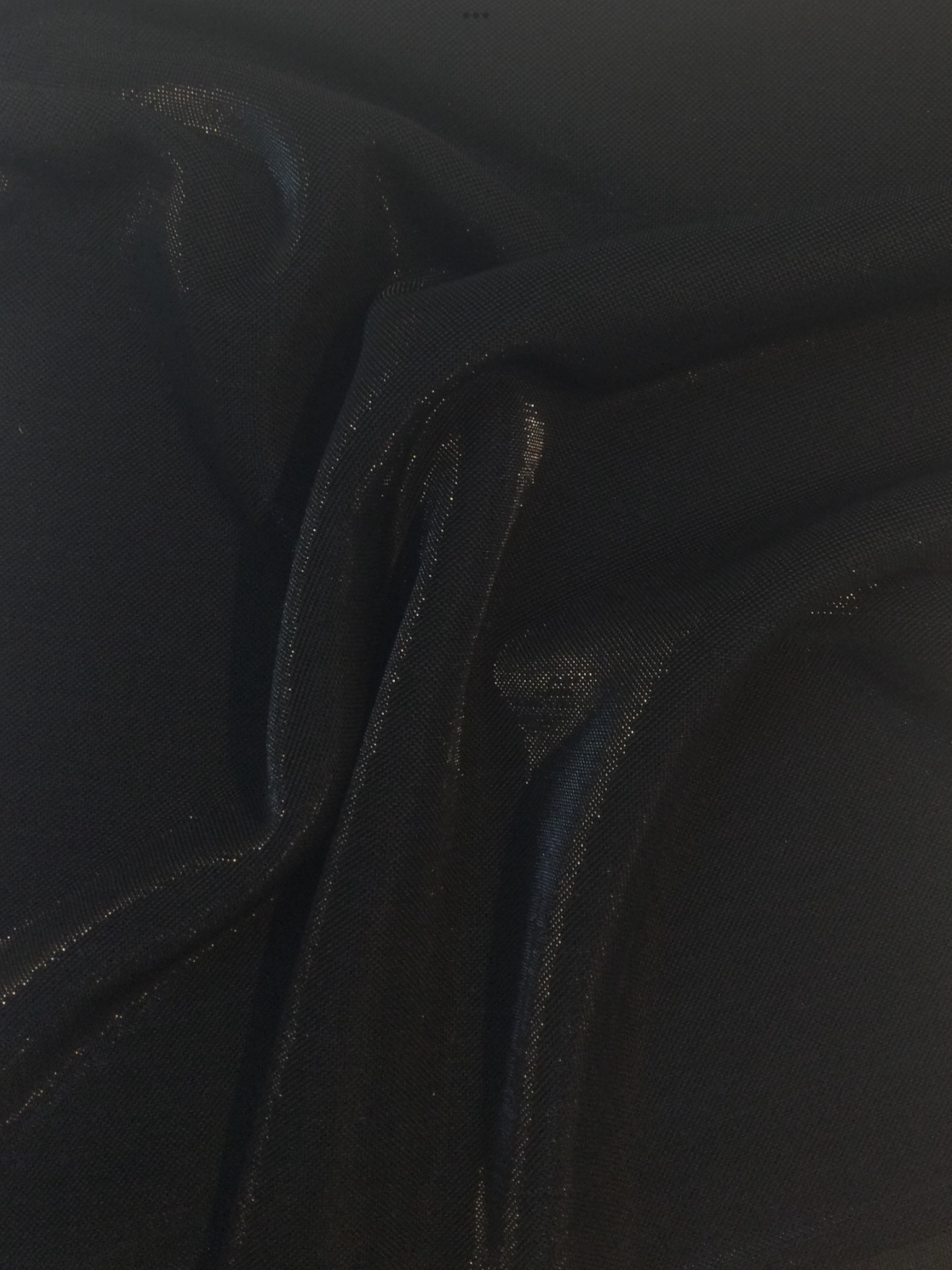 Metallic Slinky Knit in Black