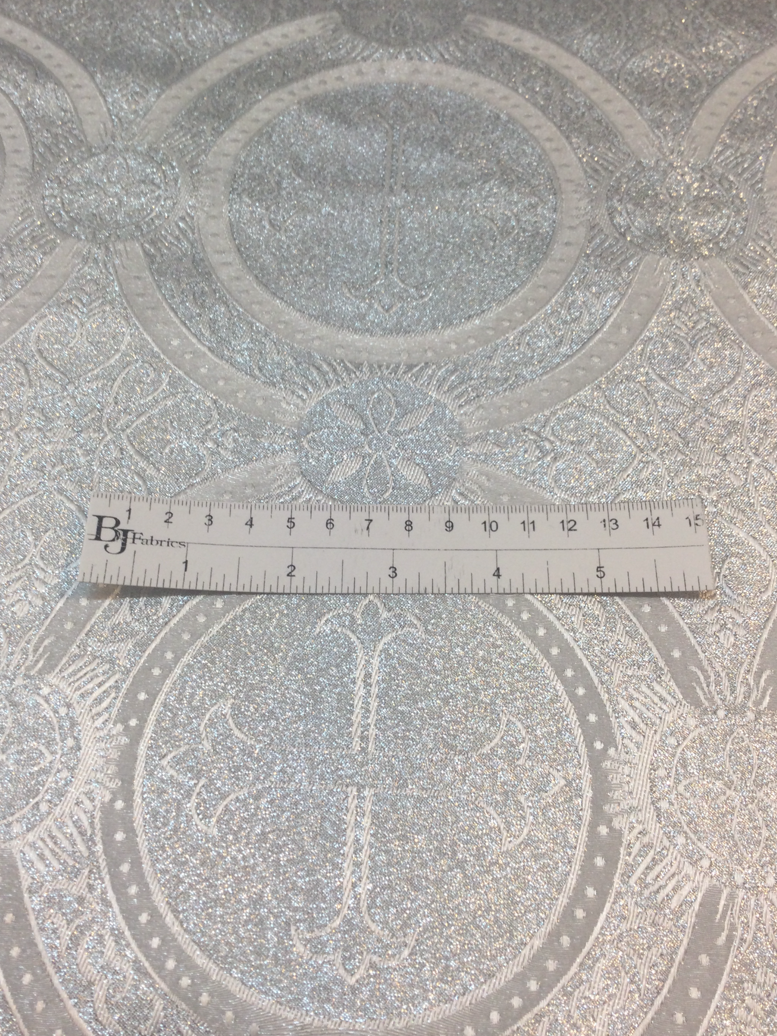 Poly Acetate Metallic Brocade