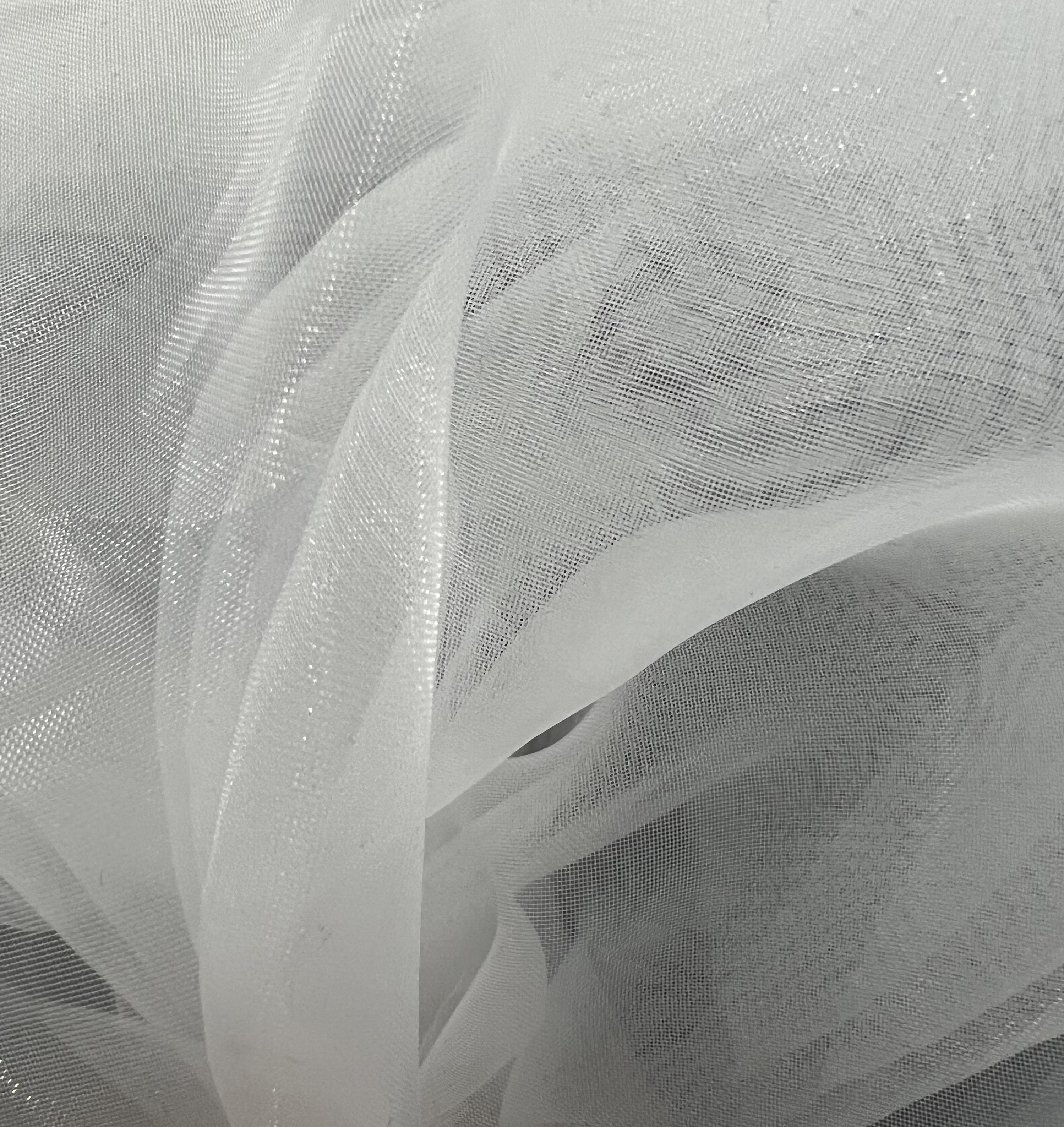 Light Weight Polyester Mesh in Clear